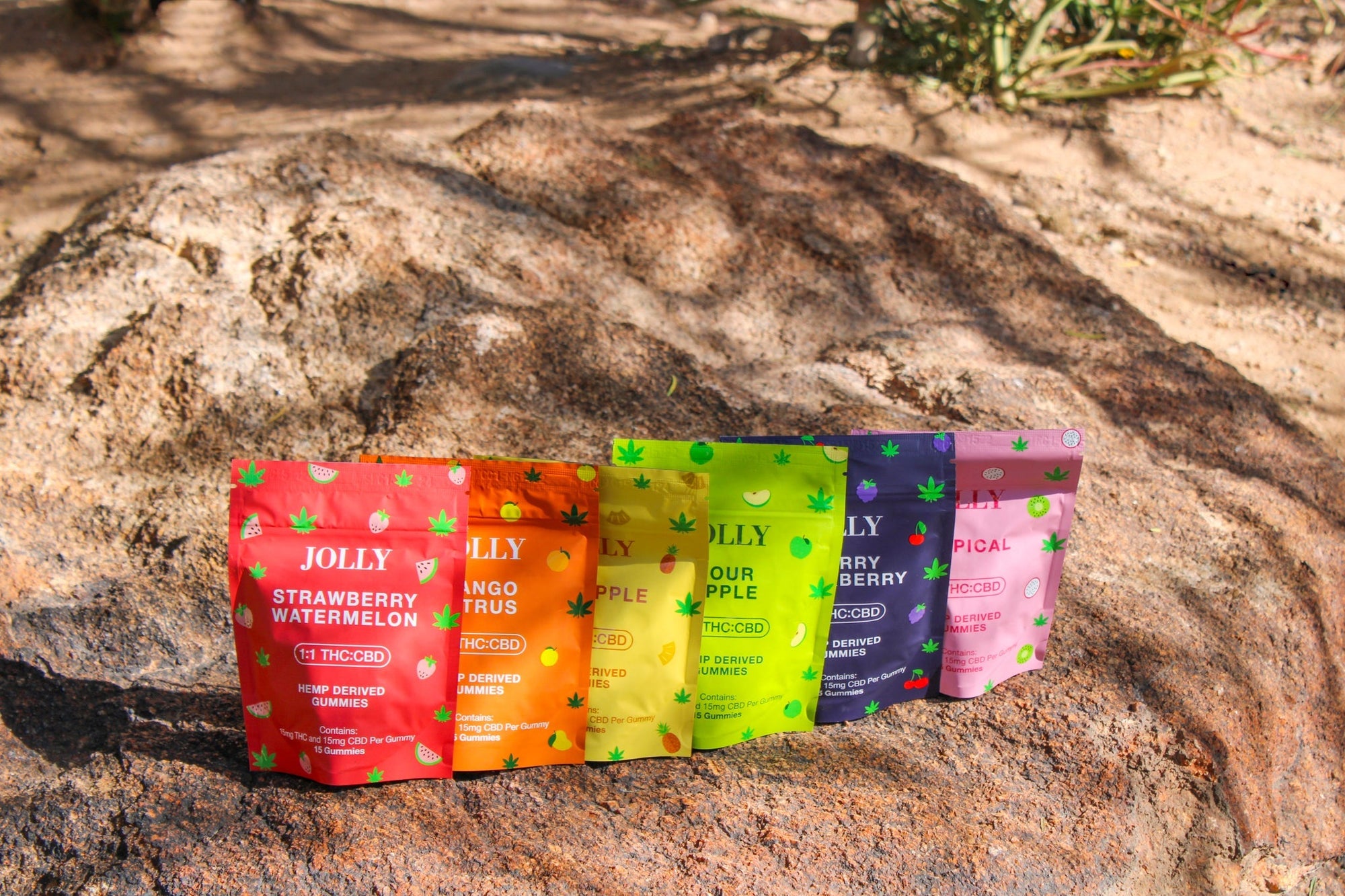rainbow jolly 1:1 gummies