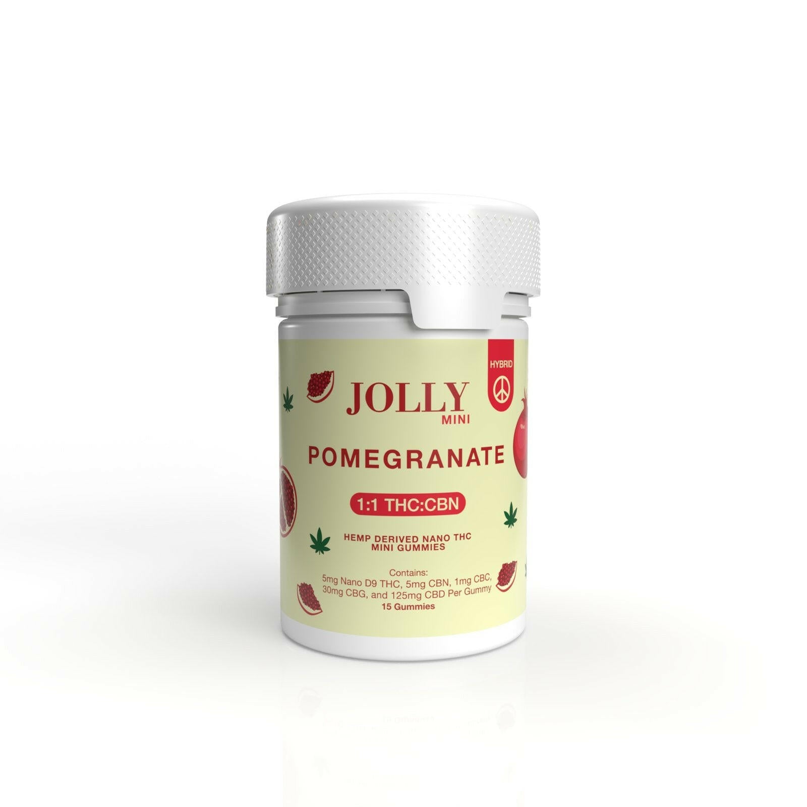 JOLLY - POMEGRANATE (HYBRID) - Mini Gummies