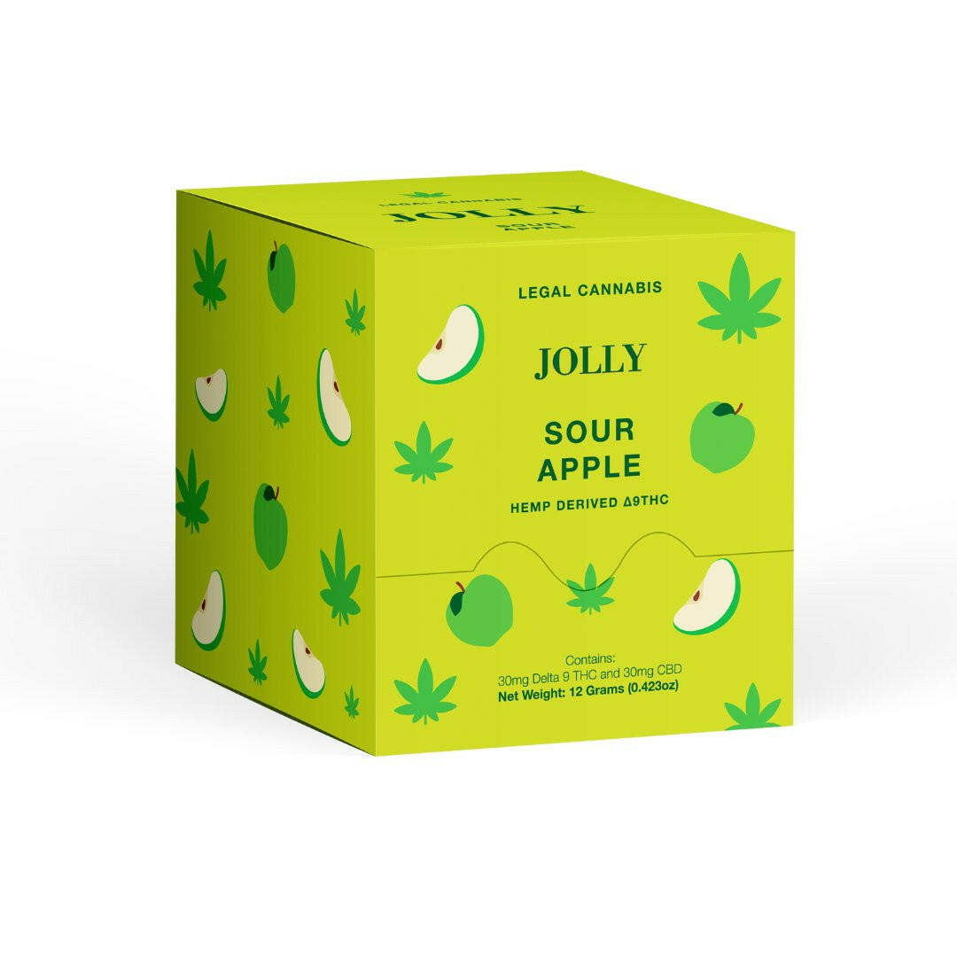 JOLLY - SOUR APPLE - Gummies