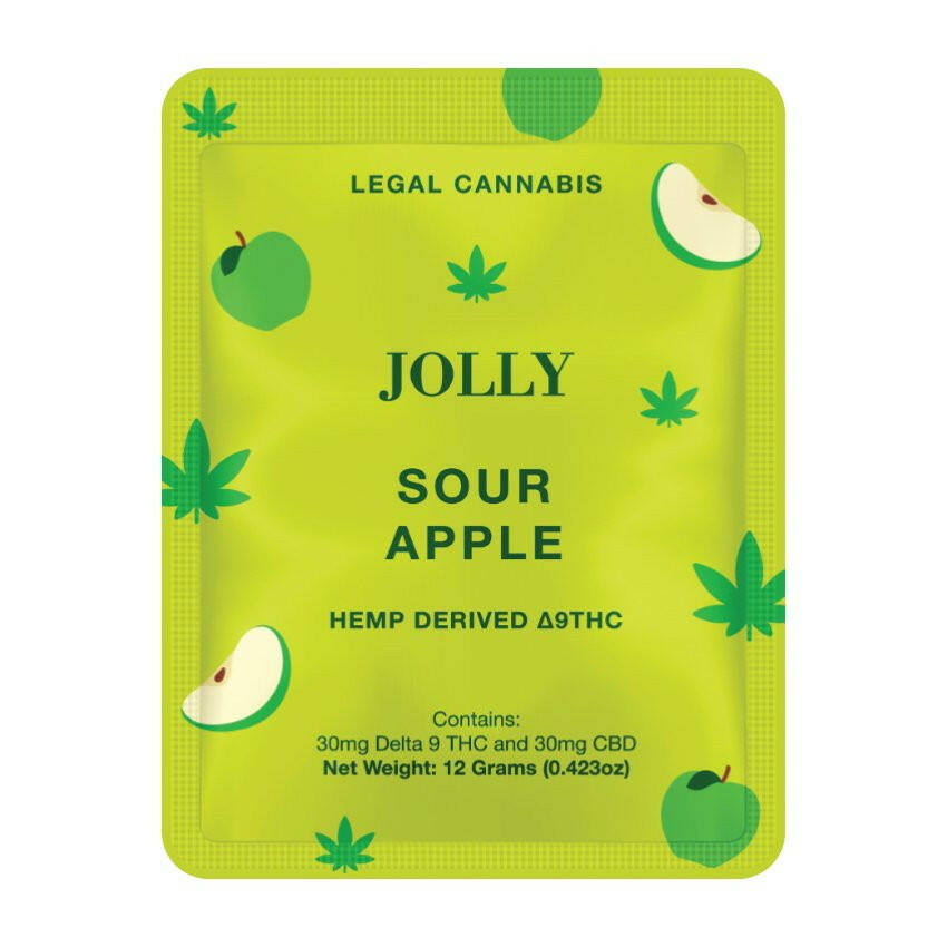 JOLLY - SOUR APPLE - Gummies