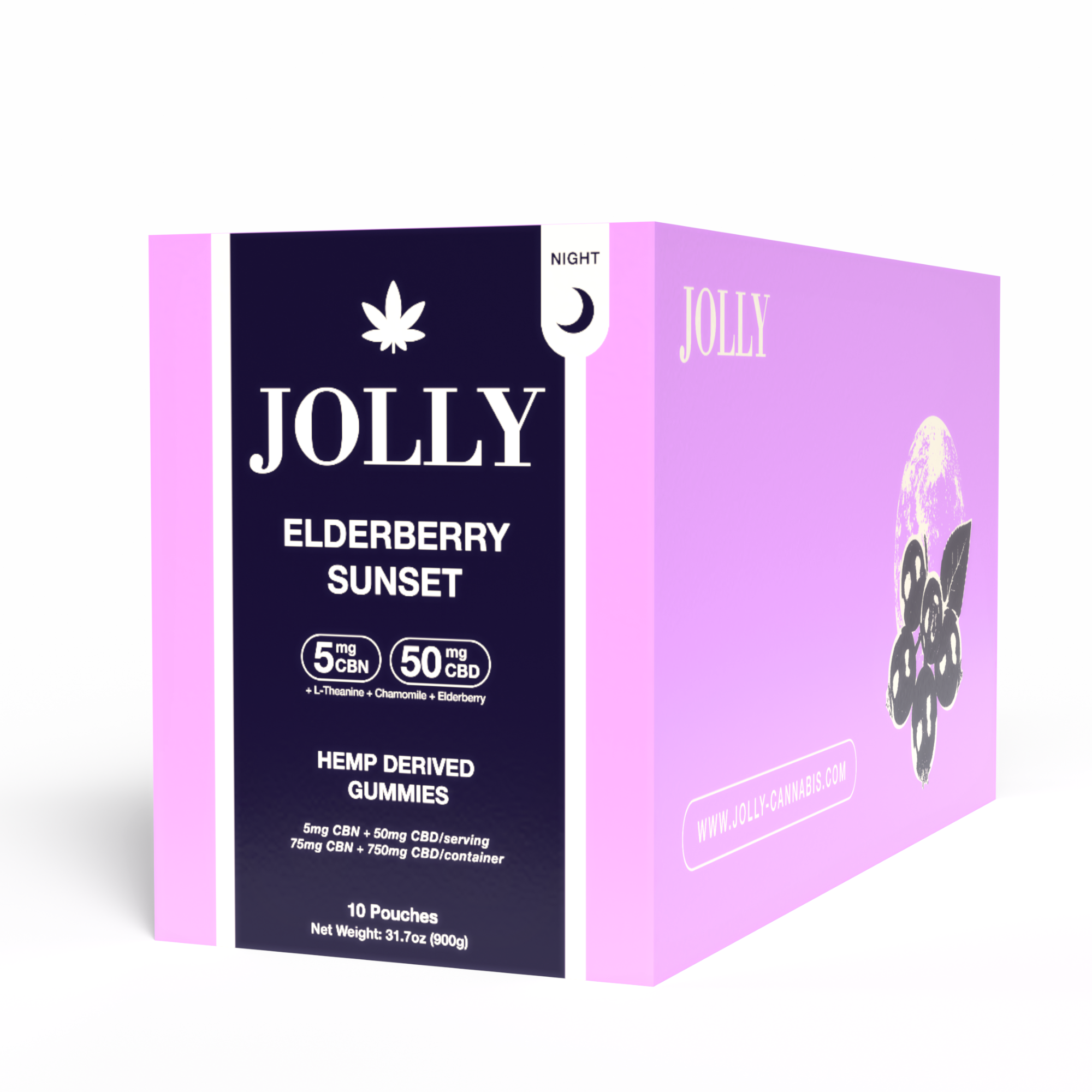 CBD ELDERBERRY SUNSET GUMMIES