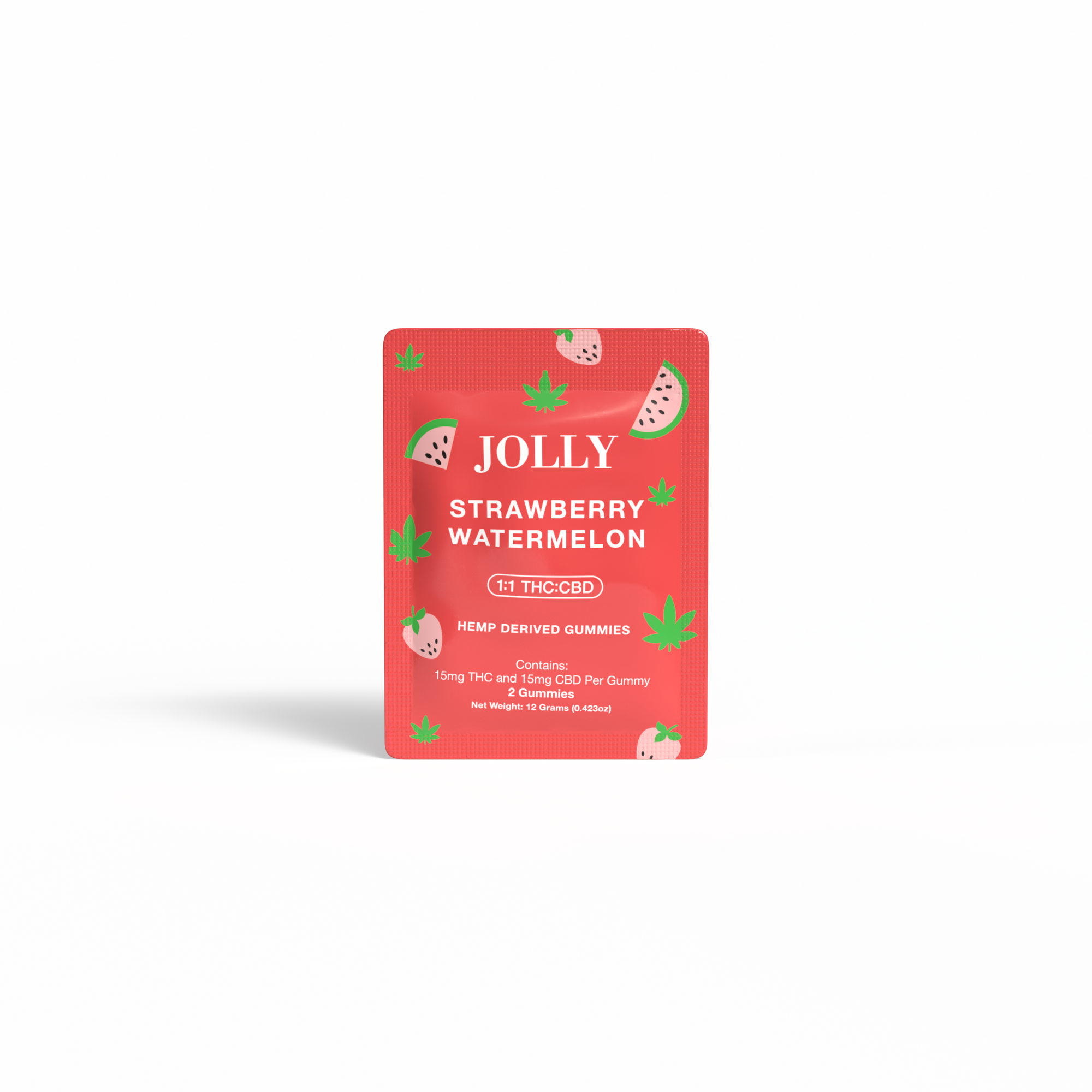 STRAWBERRY WATERMELON GUMMIES 2CT