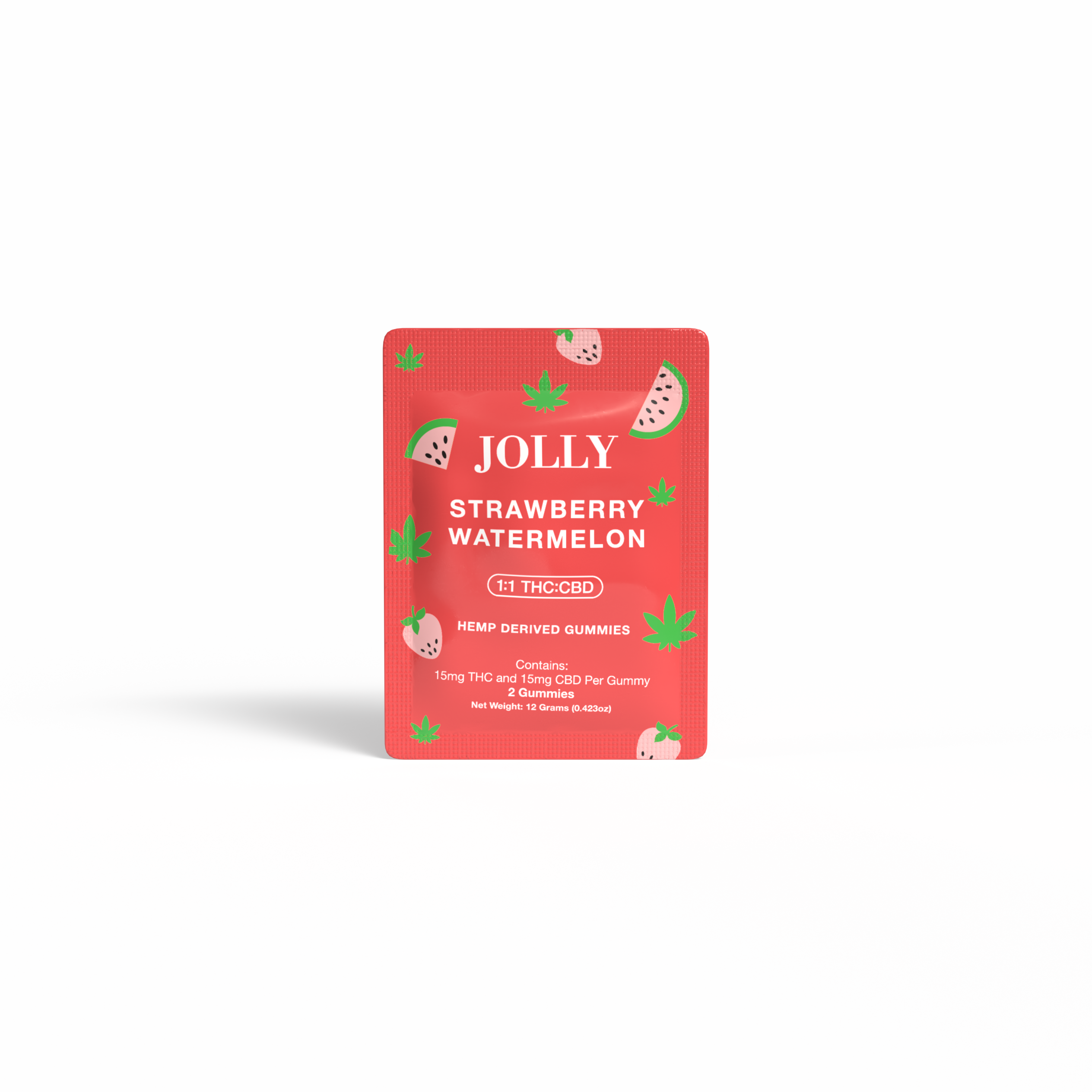 STRAWBERRY WATERMELON GUMMIES 2CT