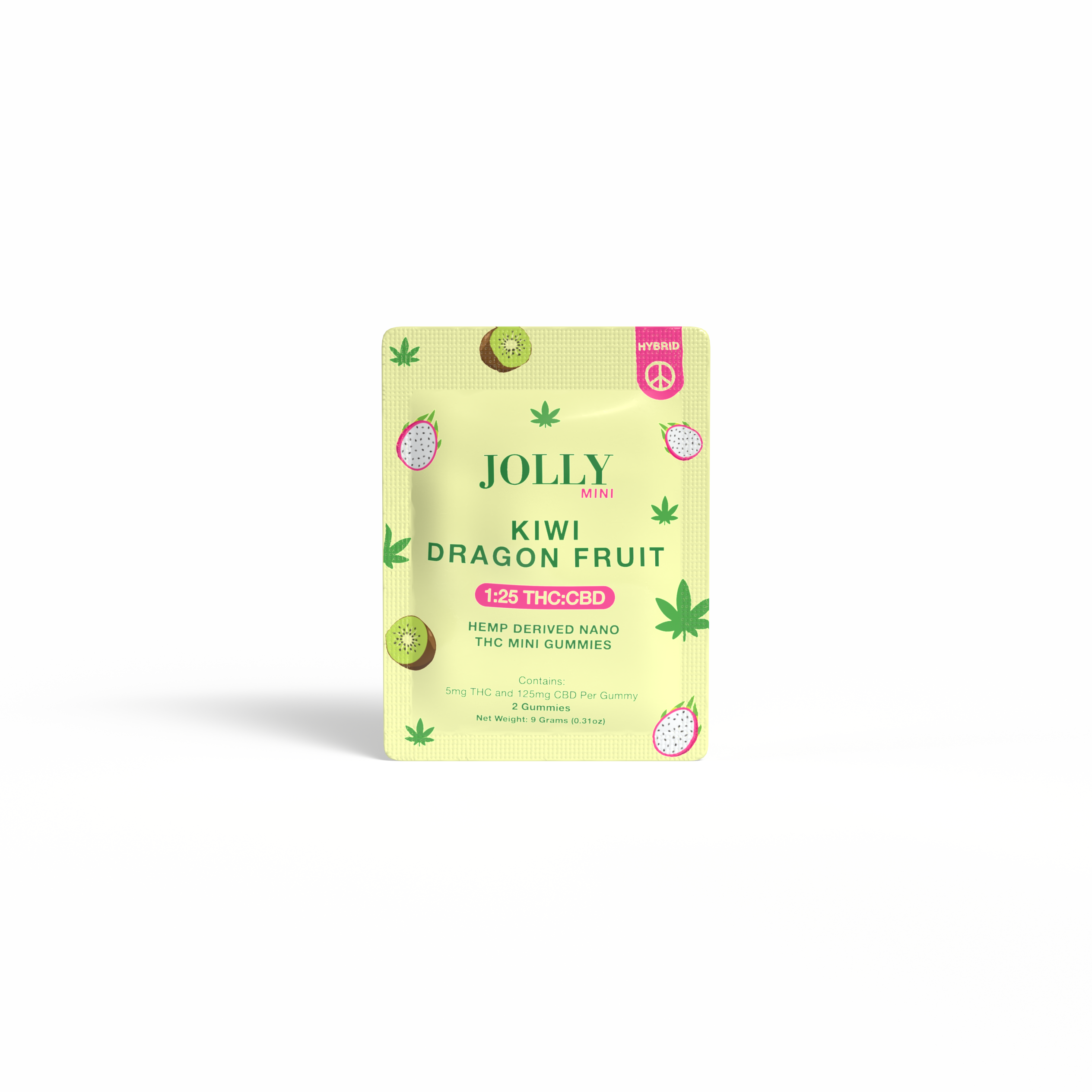 KIWI DRAGONFRUIT GUMMIES (HYBRID).