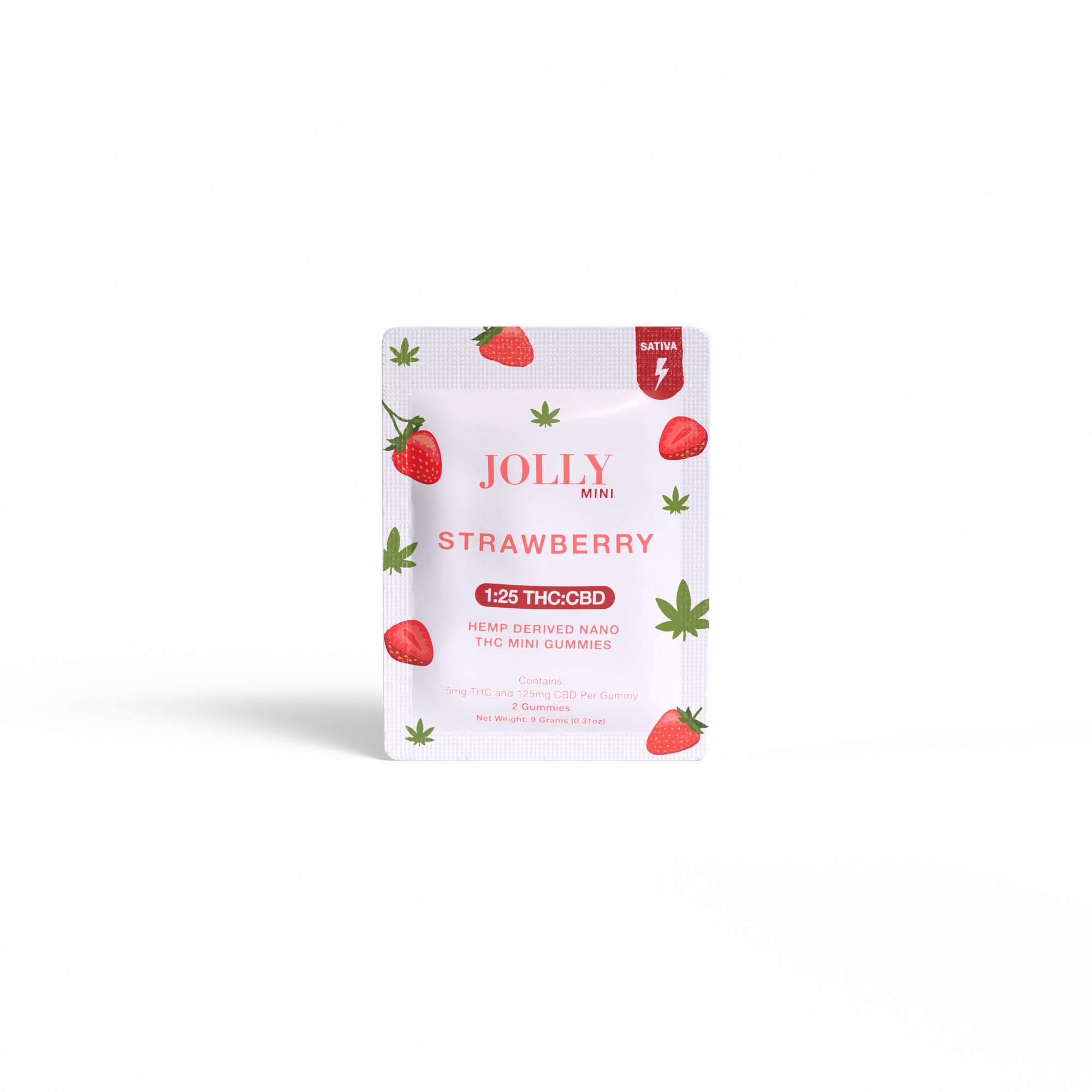 STRAWBERRY GUMMIES (SATIVA).