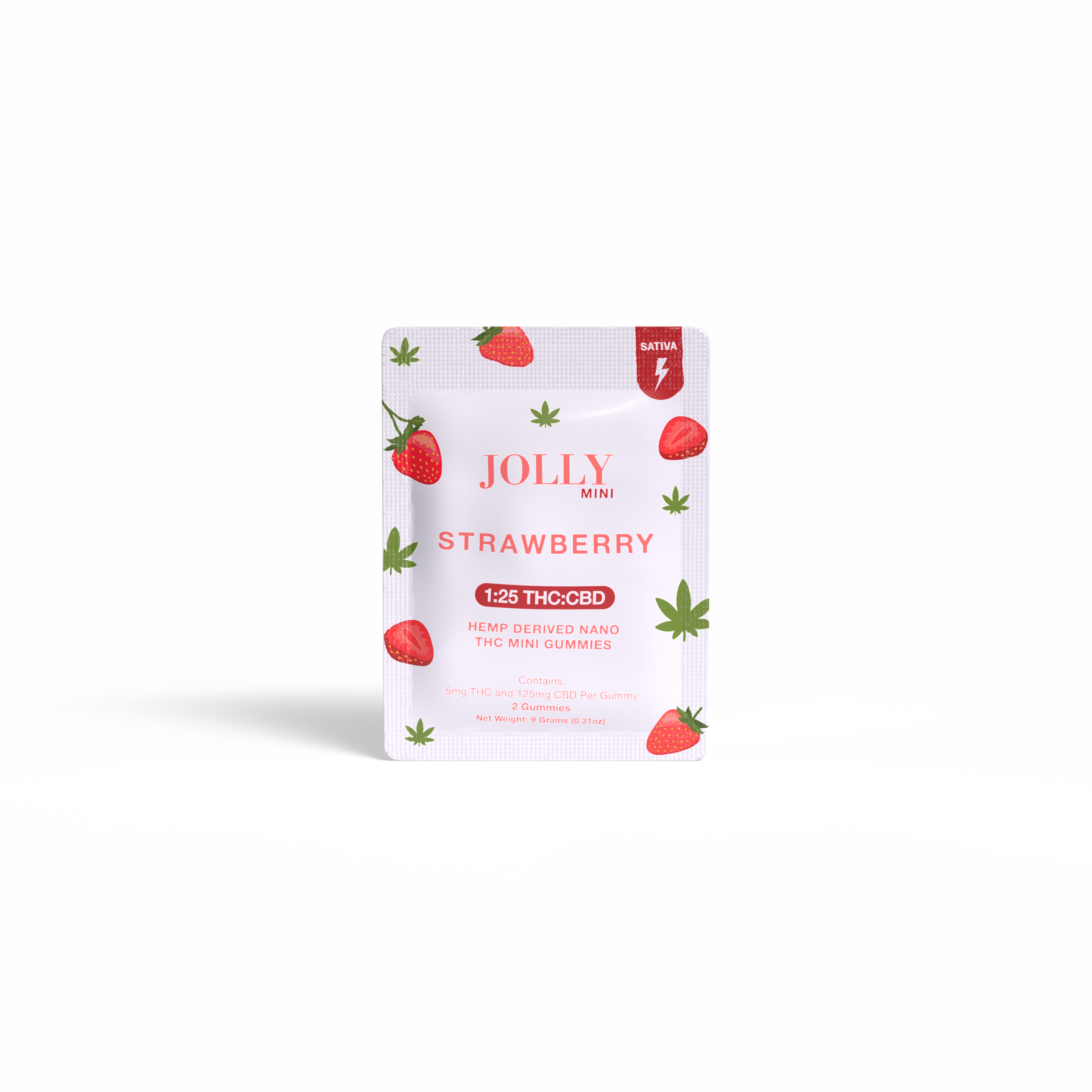 STRAWBERRY GUMMIES (SATIVA).