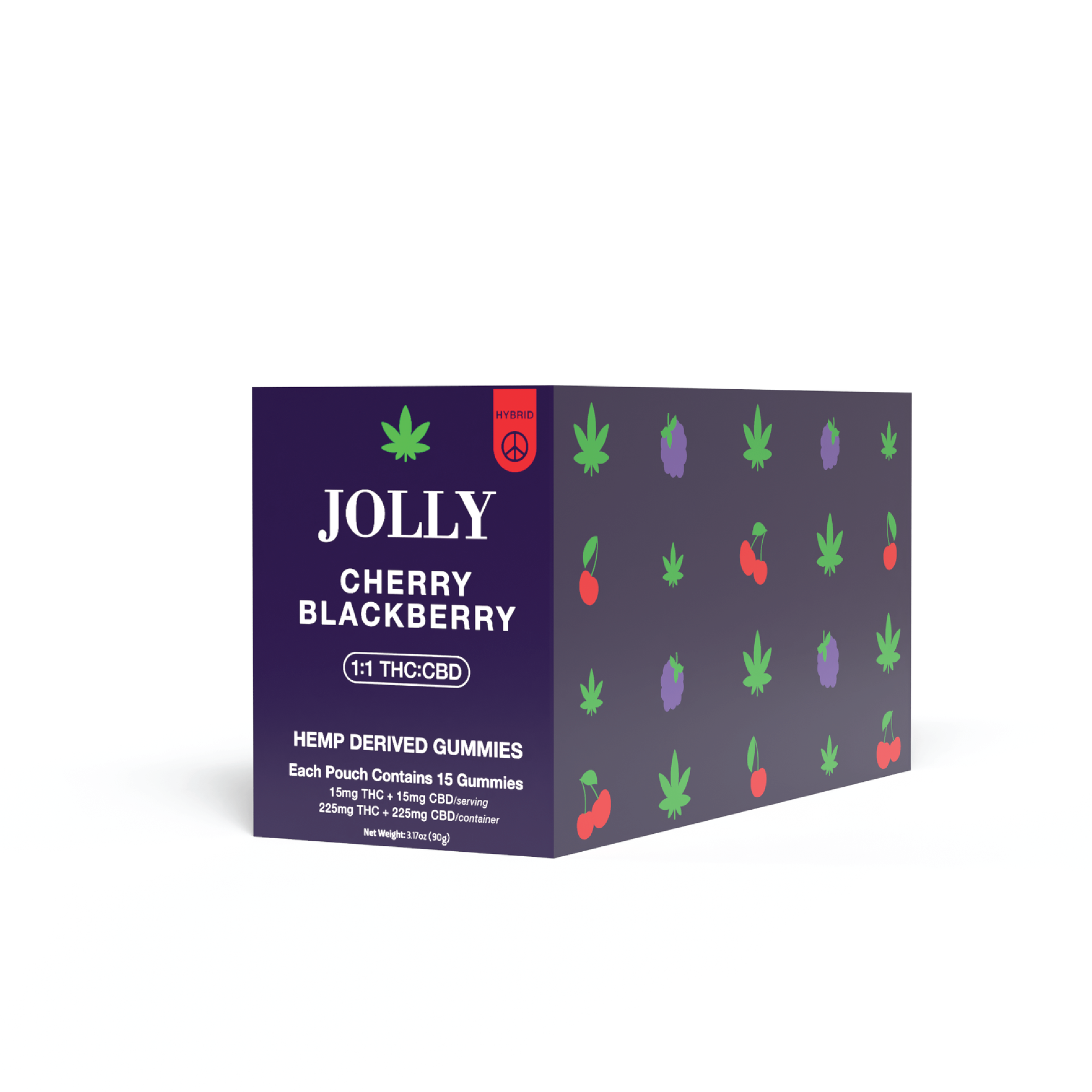 10 COUNT DISPLAY OF 15COUNT POUCHES