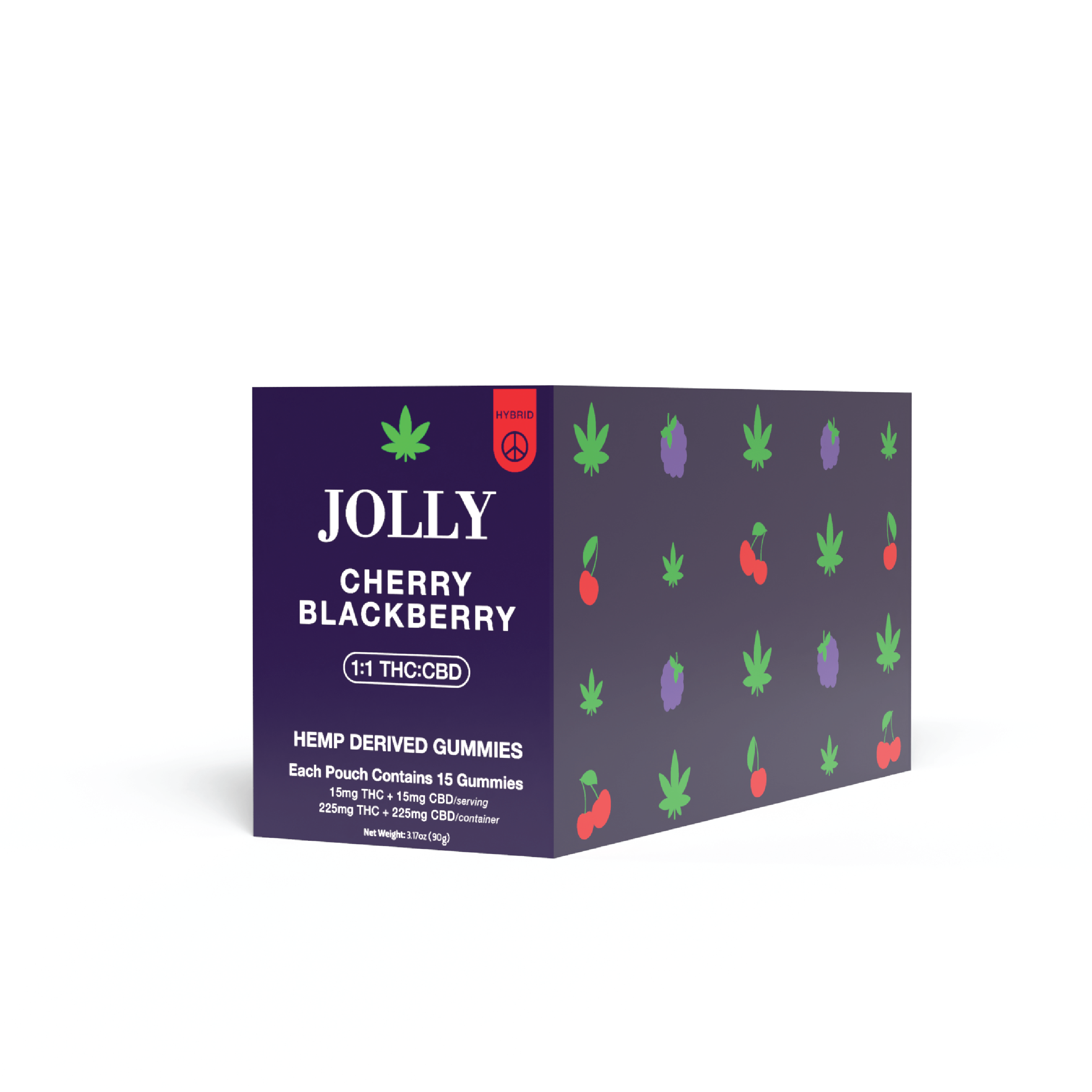 10 COUNT DISPLAY OF 15COUNT POUCHES