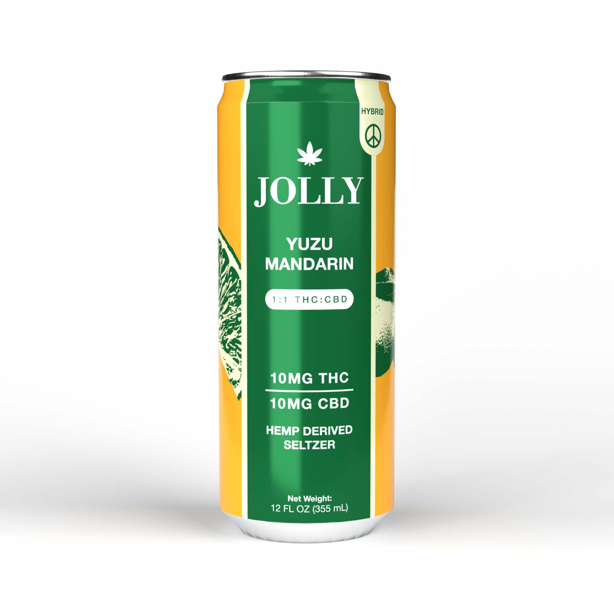 YUZU MANDARIN 10MG SELTZER - JOLLY