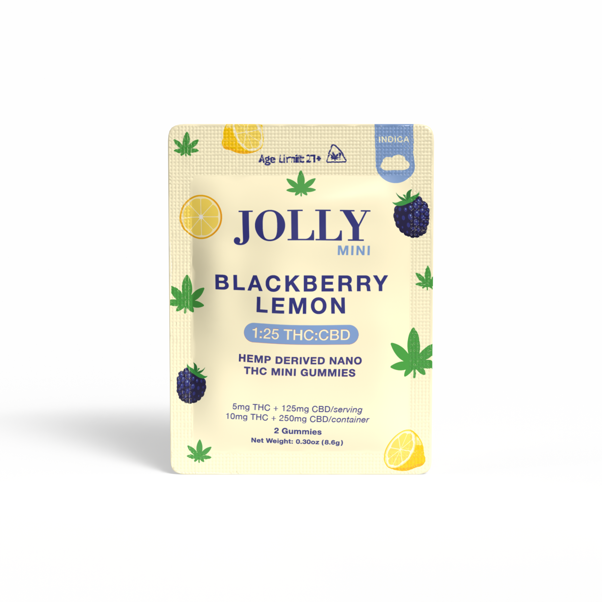 BL 2COUNT GUMMIES 1:25 INDICA
