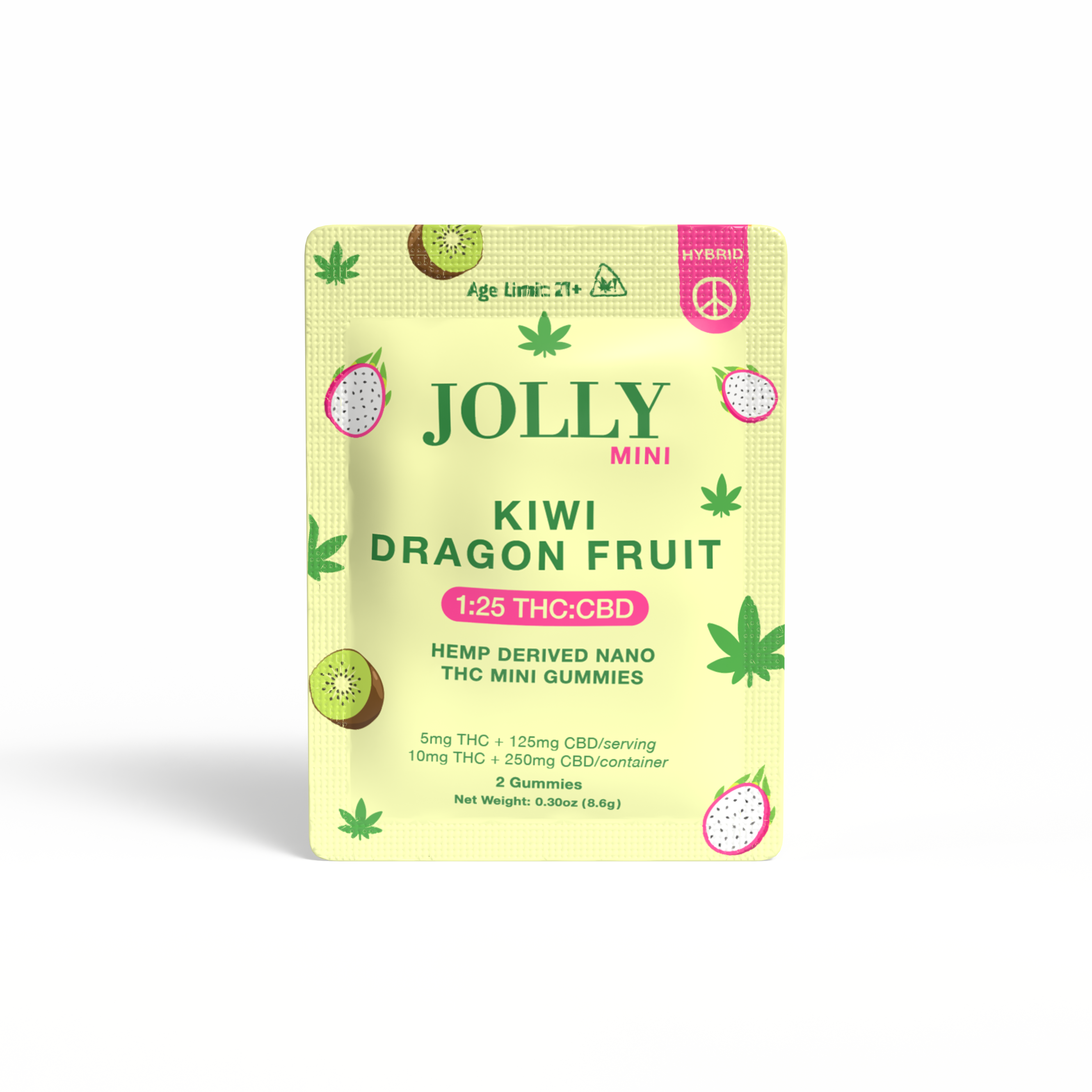 KD 2 COUNT GUMMIES 1:25 HYBRID