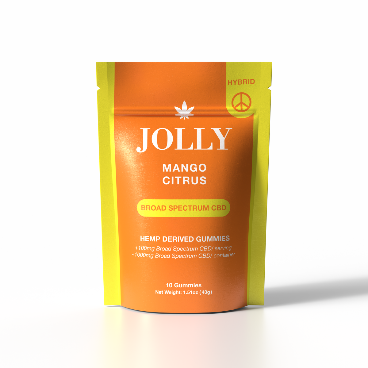 CBD MANGO CITRUS GUMMIES - JOLLY