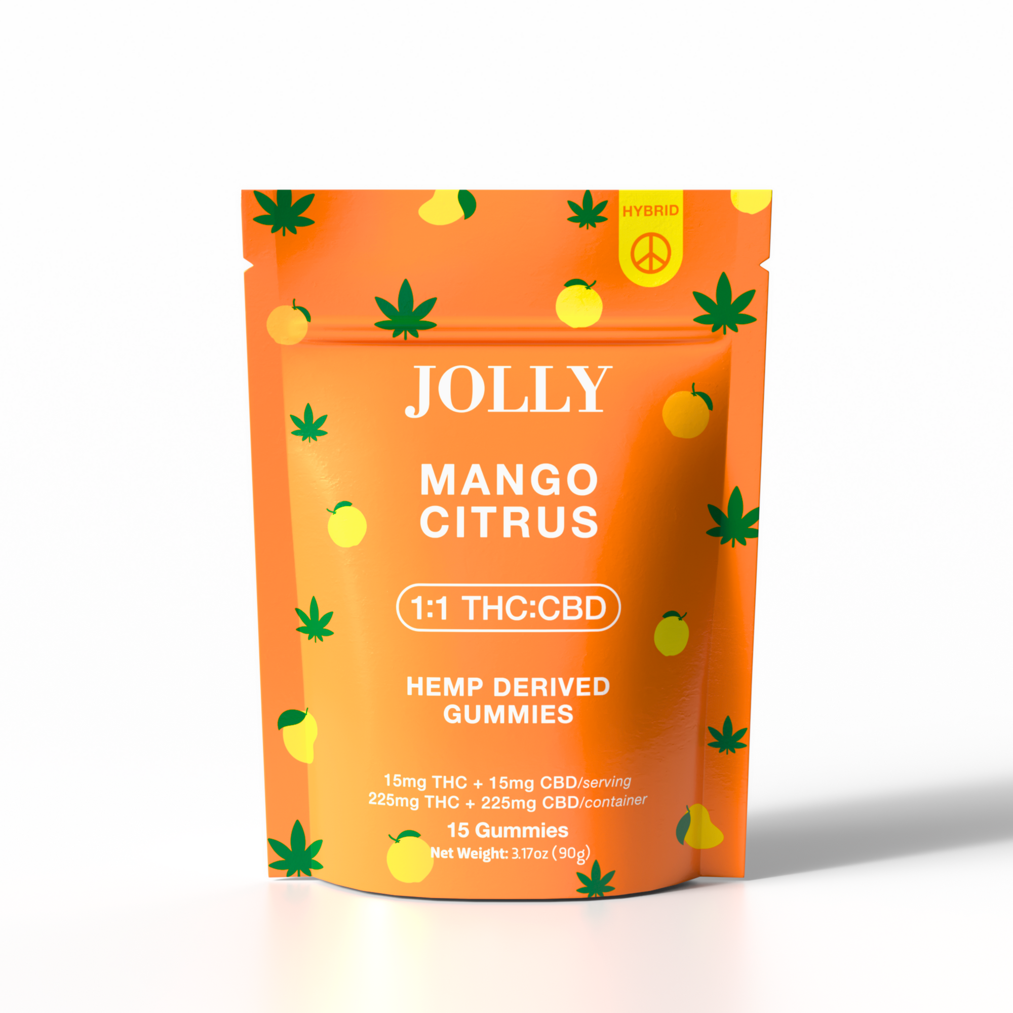 15MG MANGO CITRUS GUMMIES - JOLLY