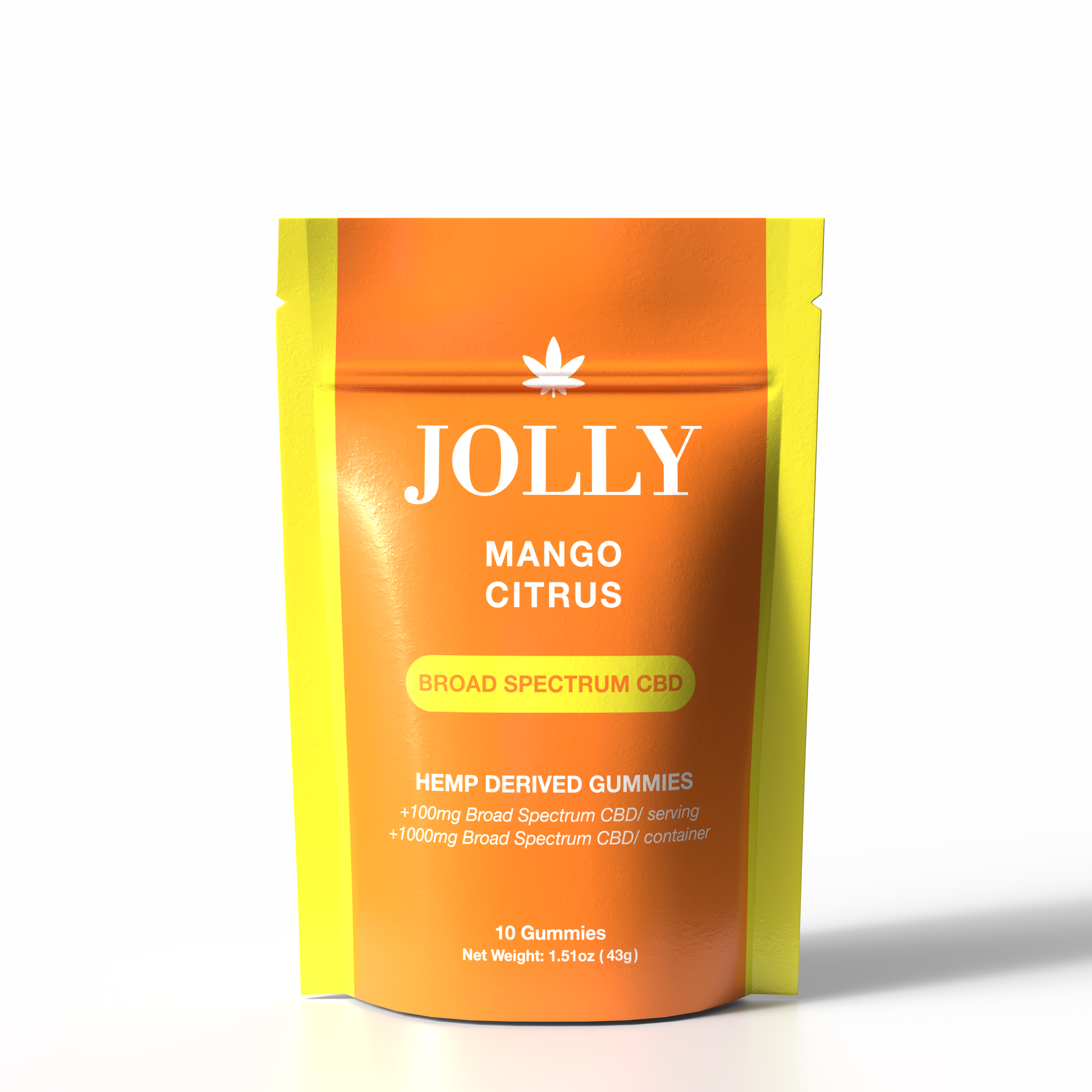 CBD MANGO CITRUS GUMMIES – JOLLY
