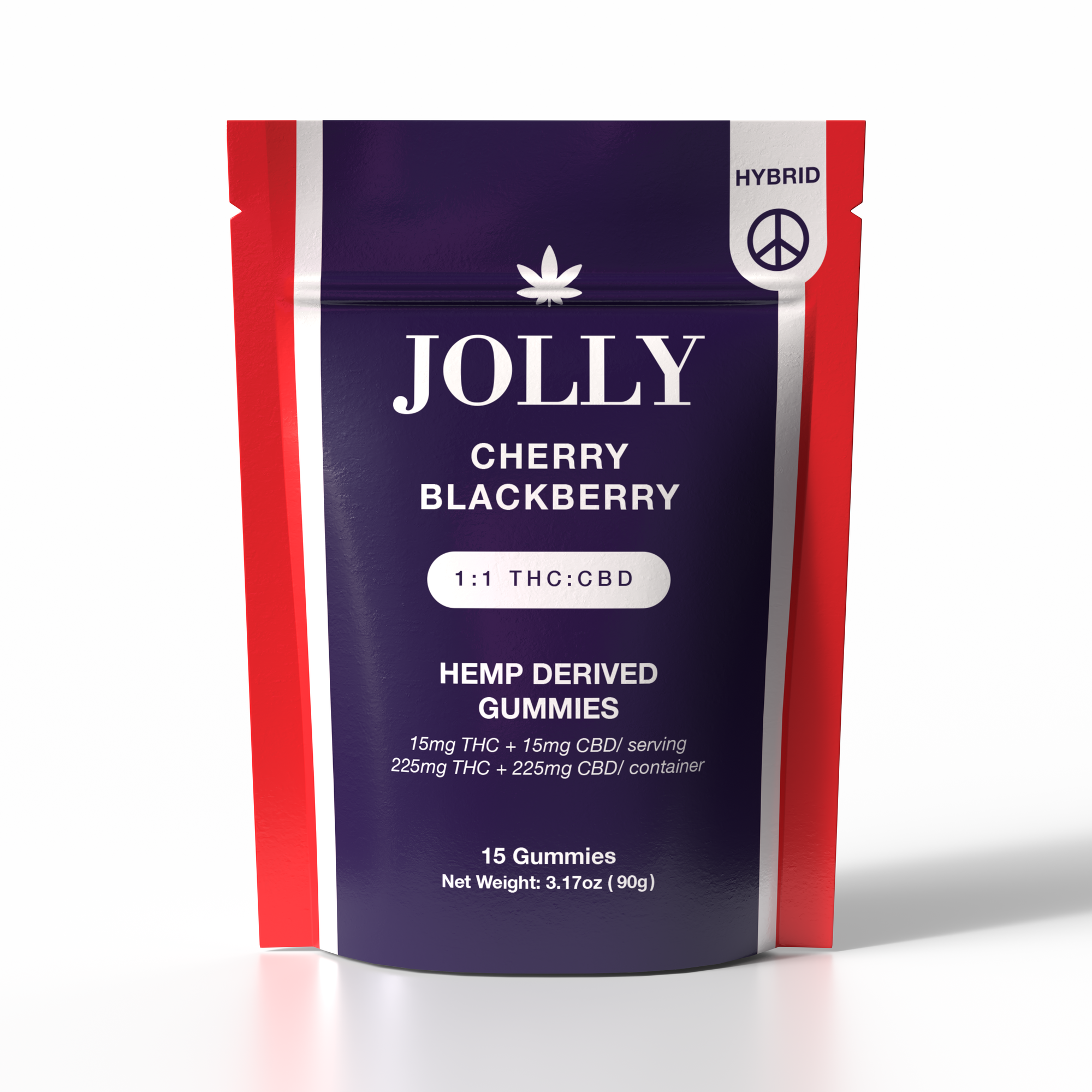 15MG CHERRY BLACKBERRY GUMMIES - JOLLY