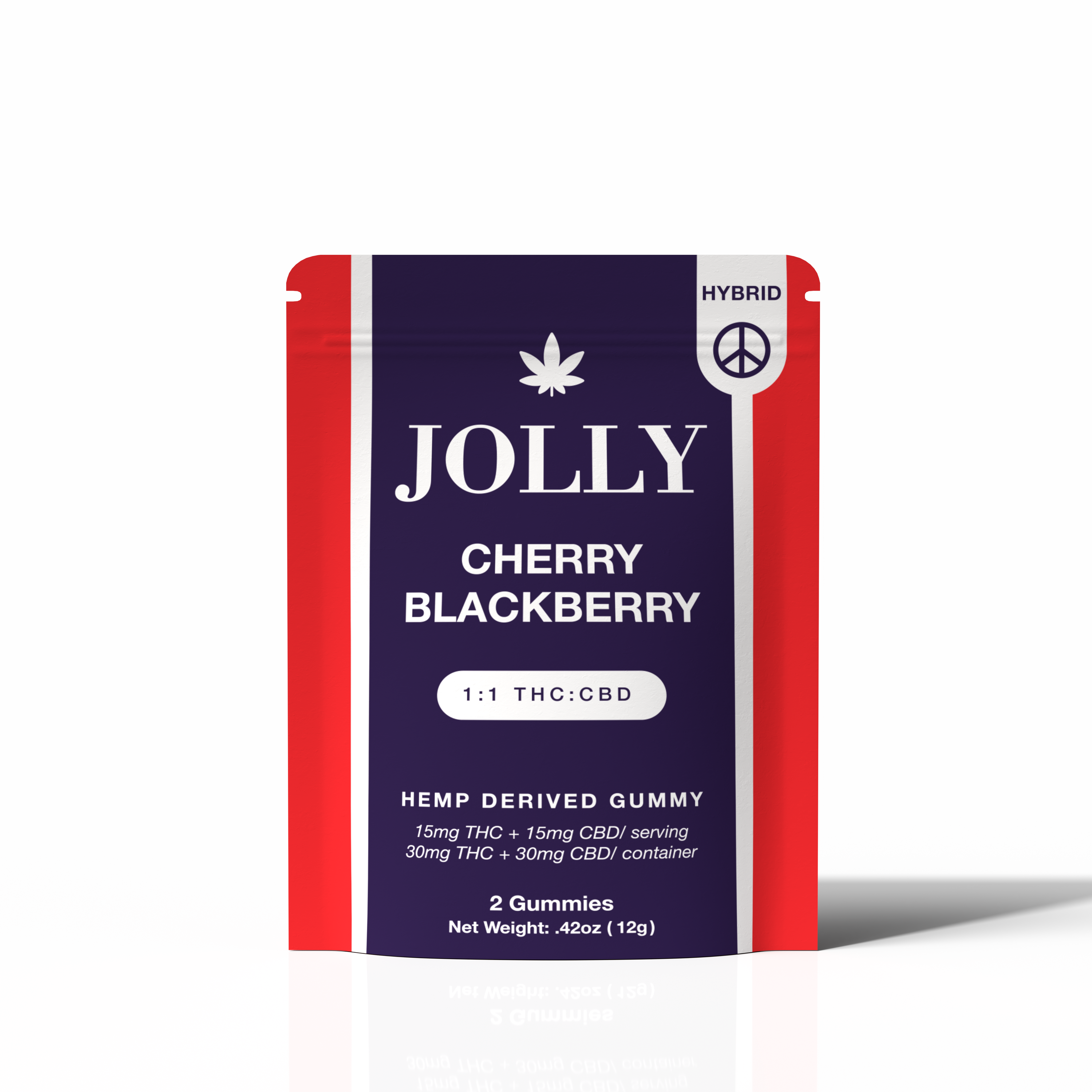 15MG CHERRY BLACKBERRY GUMMIES - JOLLY