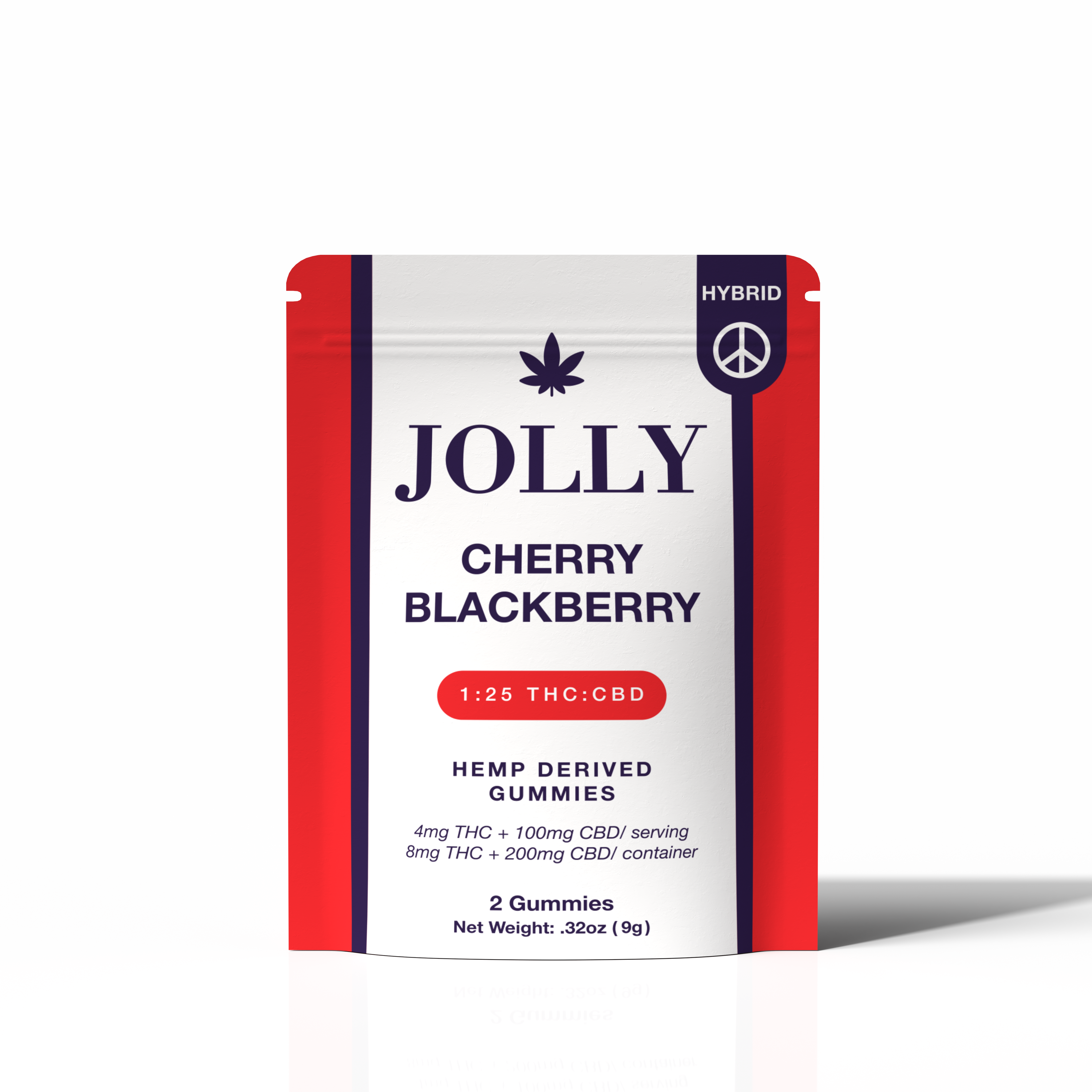 4MG CHERRY BLACKBERRY GUMMIES - JOLLY