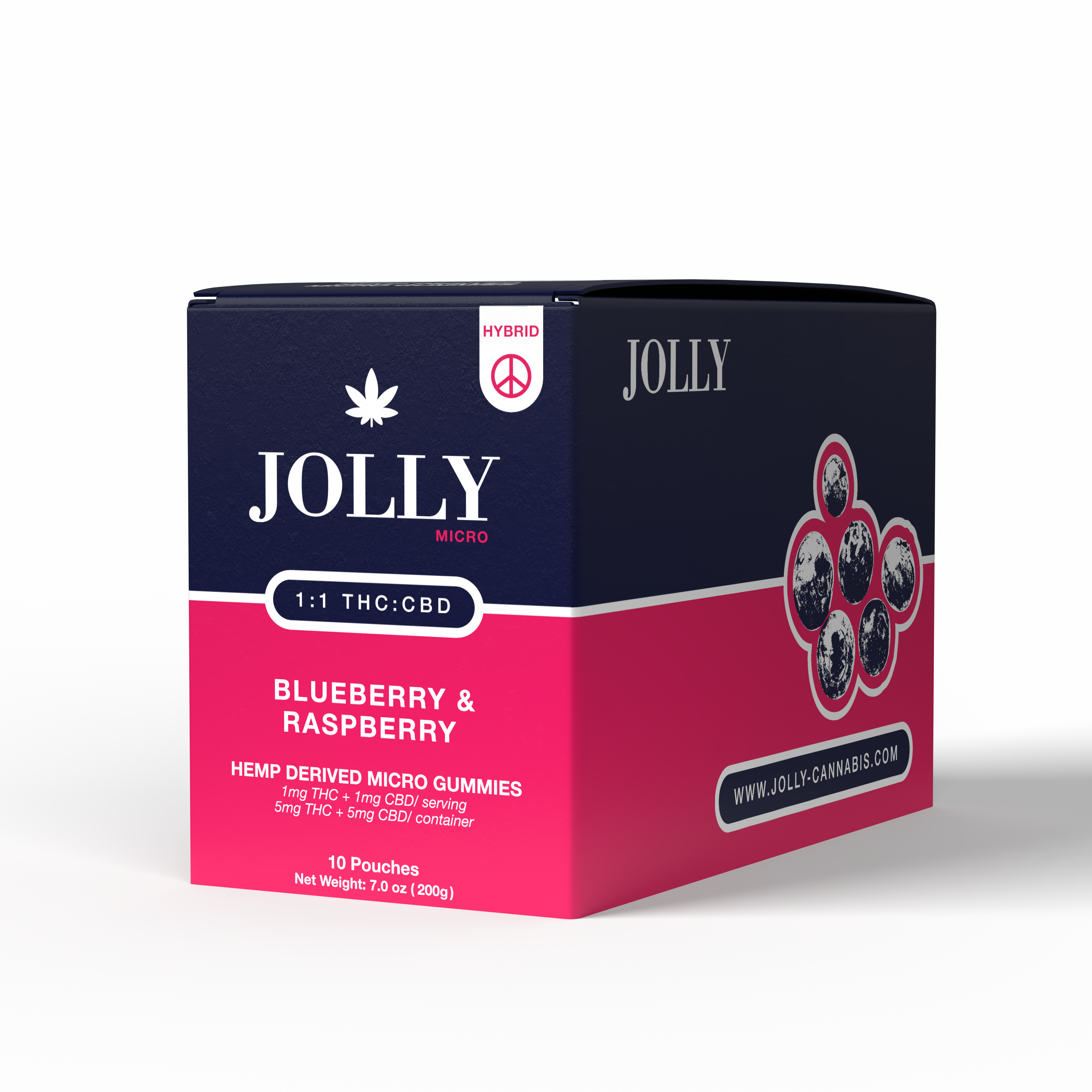 1MG 1:1 BLUEBERRY AND RASPBERRY MICRO BITES (Copy).