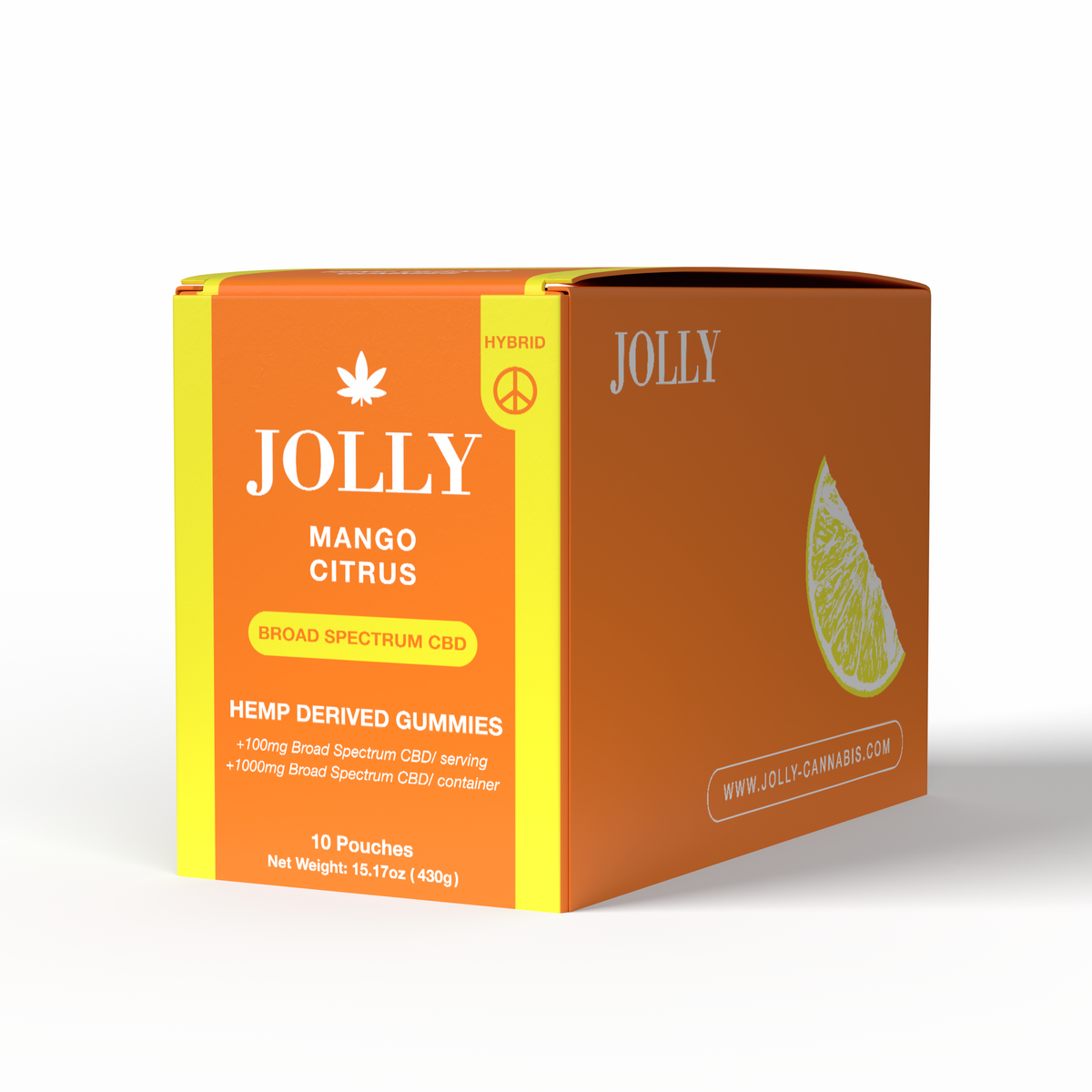 CBD MANGO CITRUS GUMMIES - JOLLY