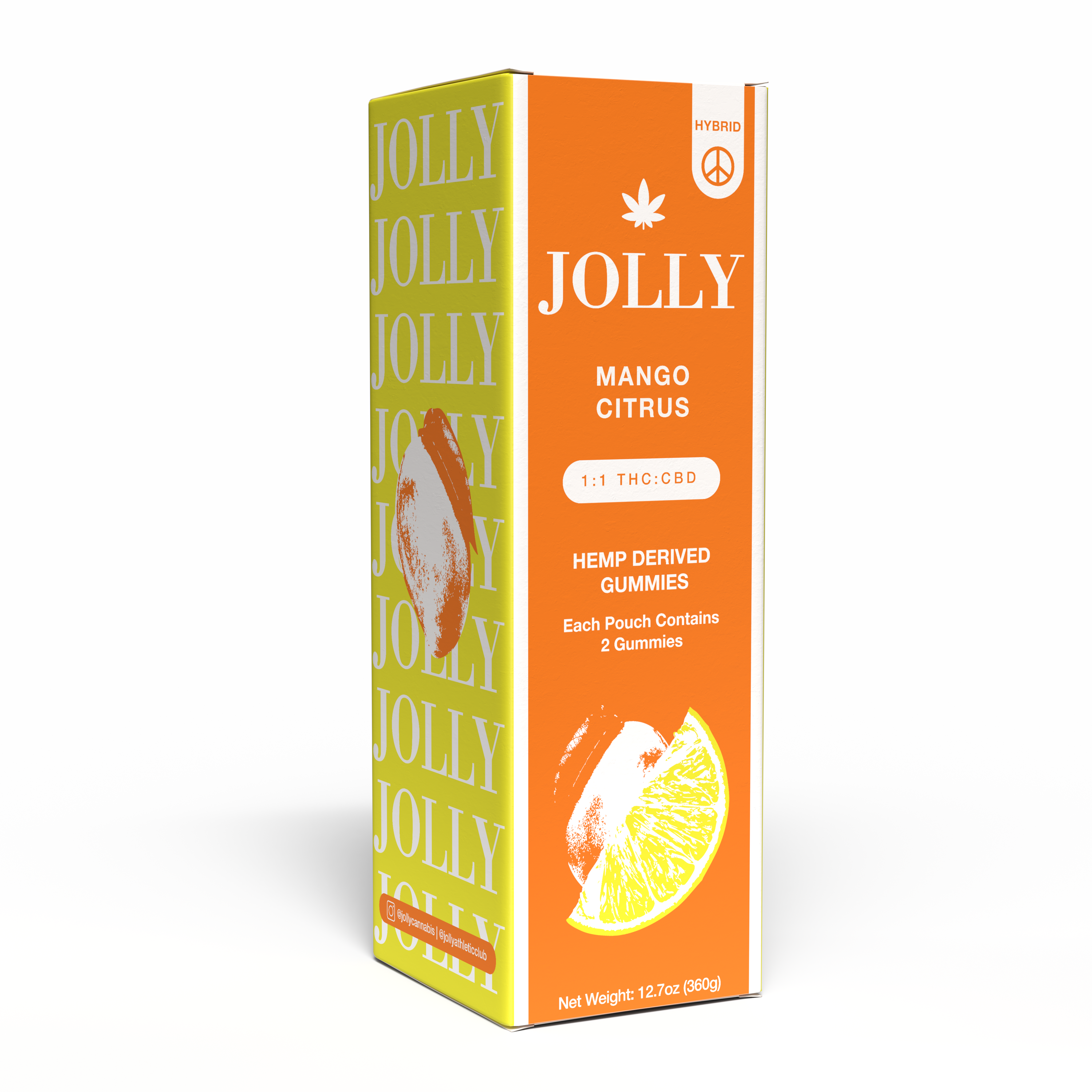 15MG MANGO CITRUS GUMMIES - JOLLY