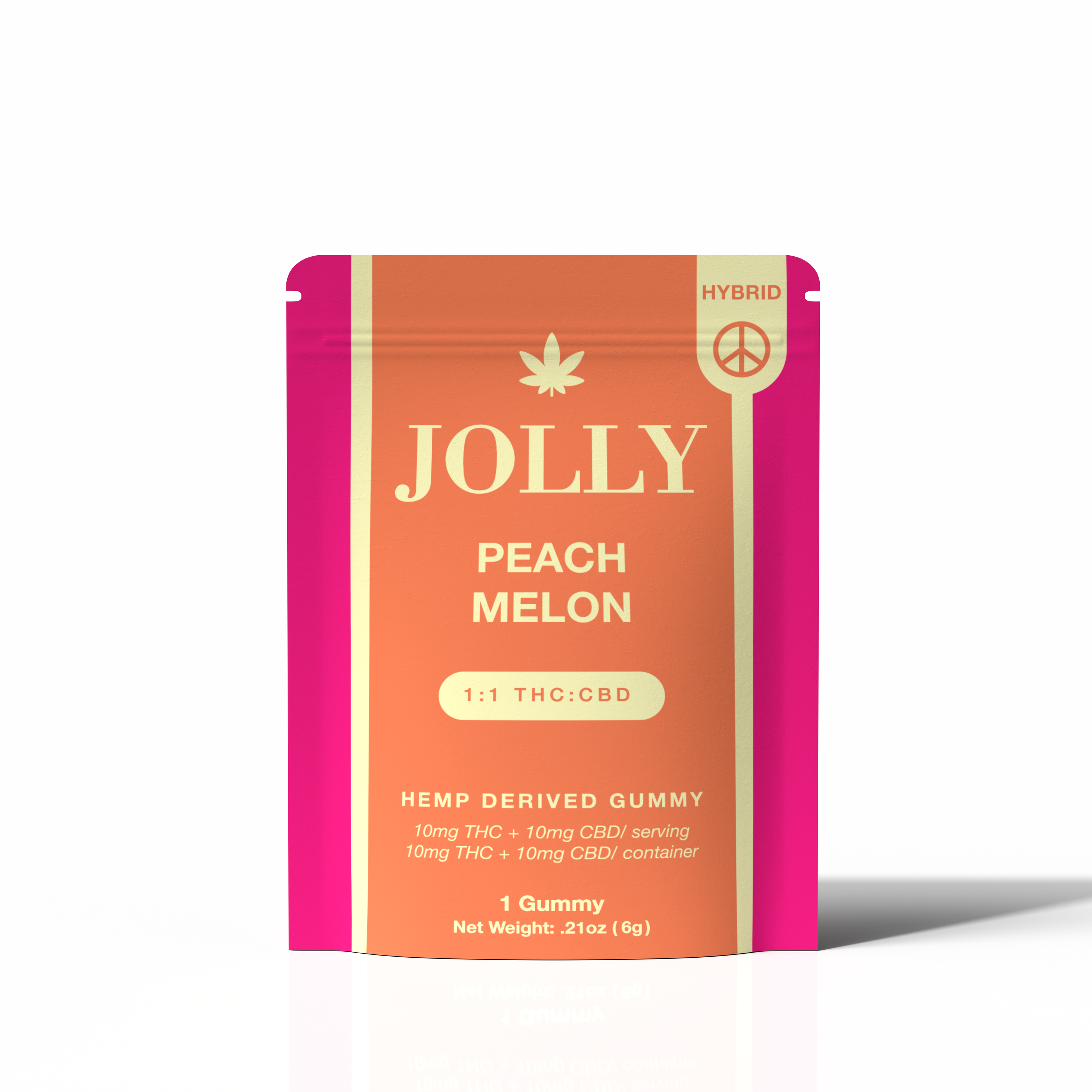 10MG PEACH MELON GUMMIES