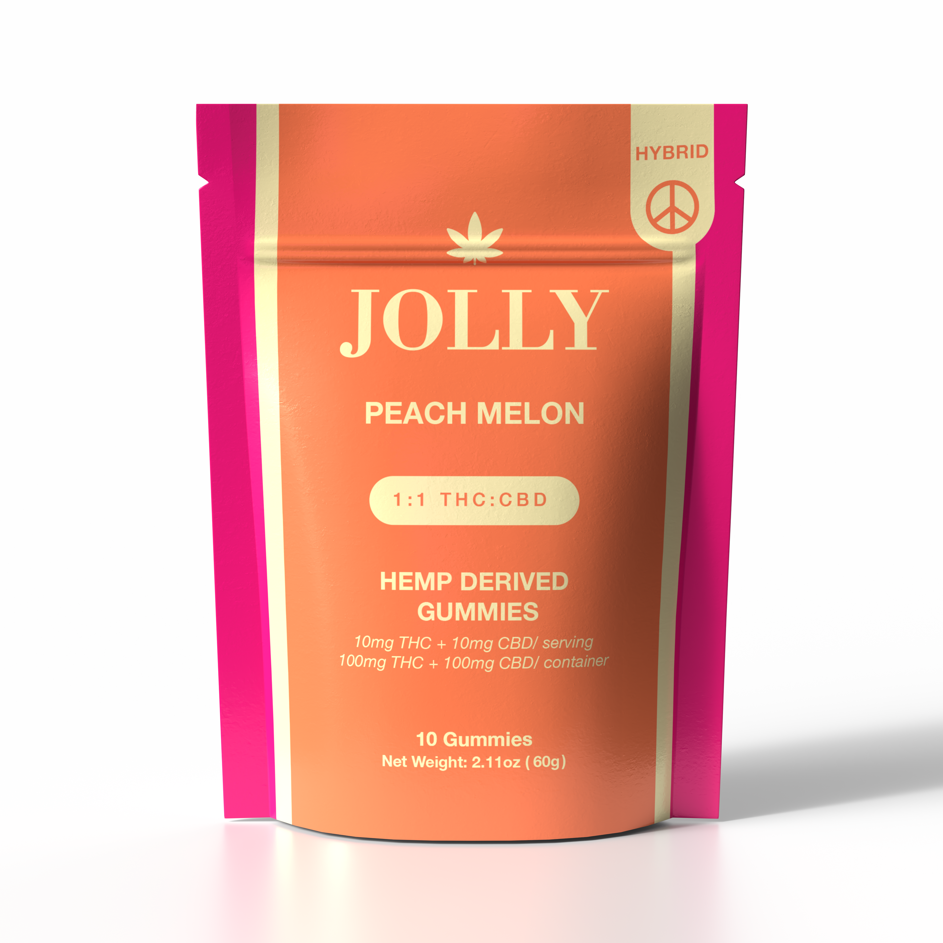 10MG PEACH MELON GUMMIES