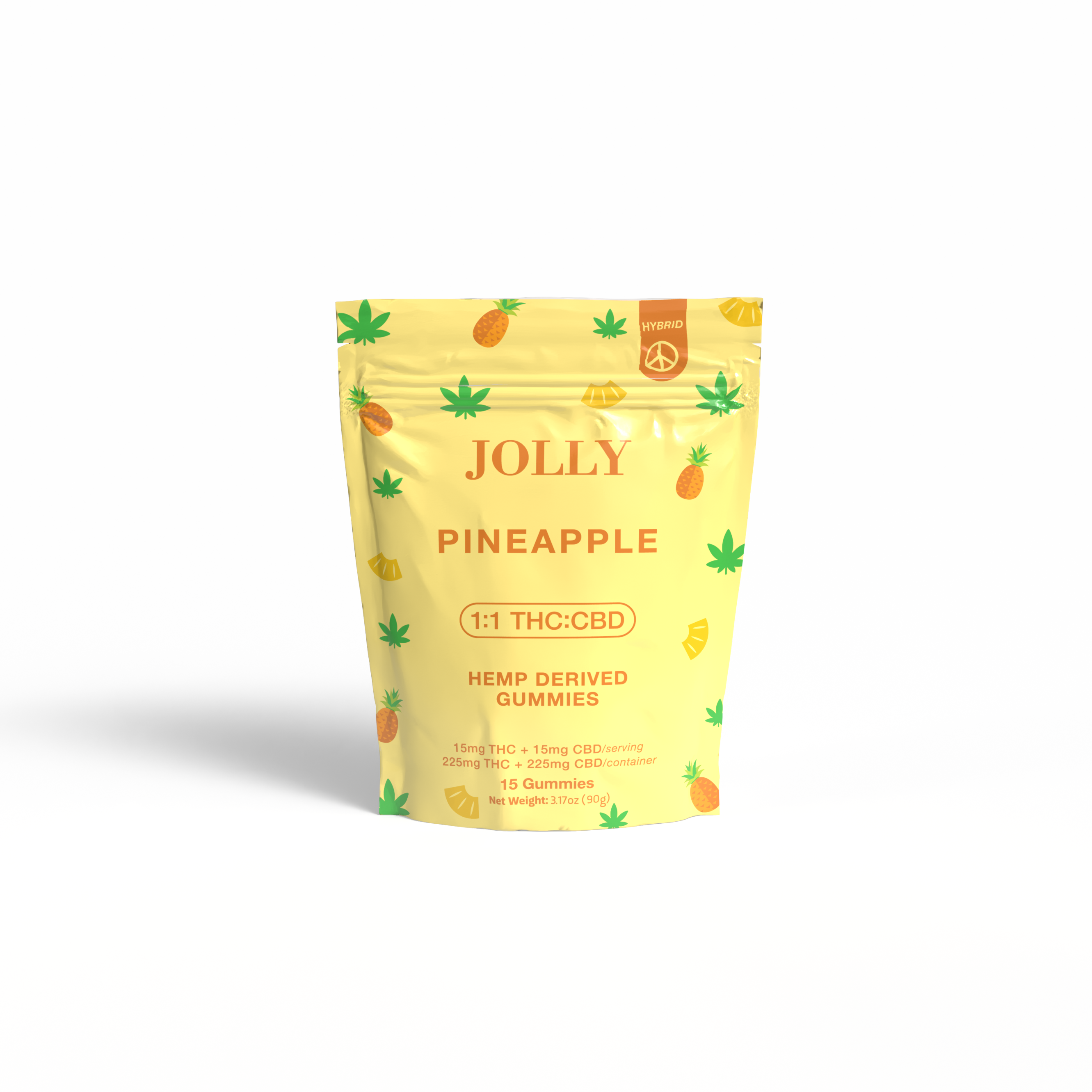 15MG PINEAPPLE GUMMIES