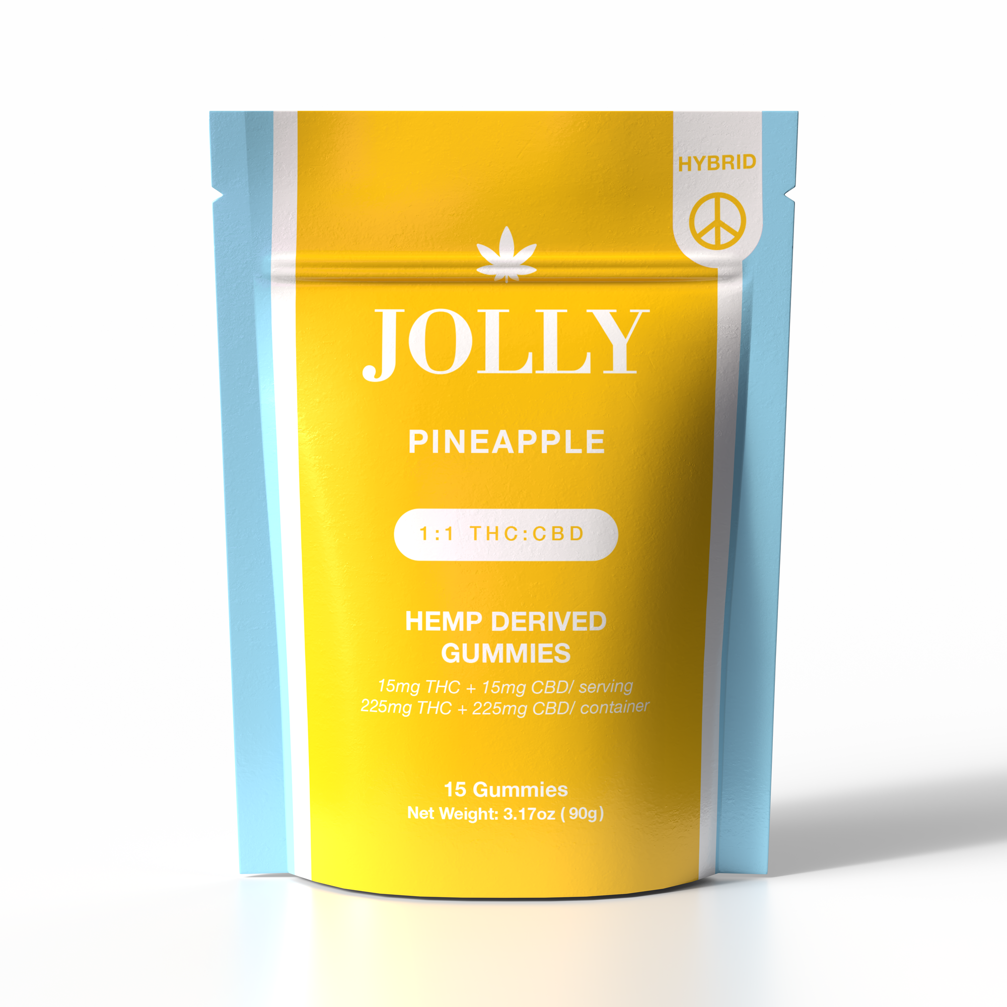 15MG PINEAPPLE GUMMIES - JOLLY