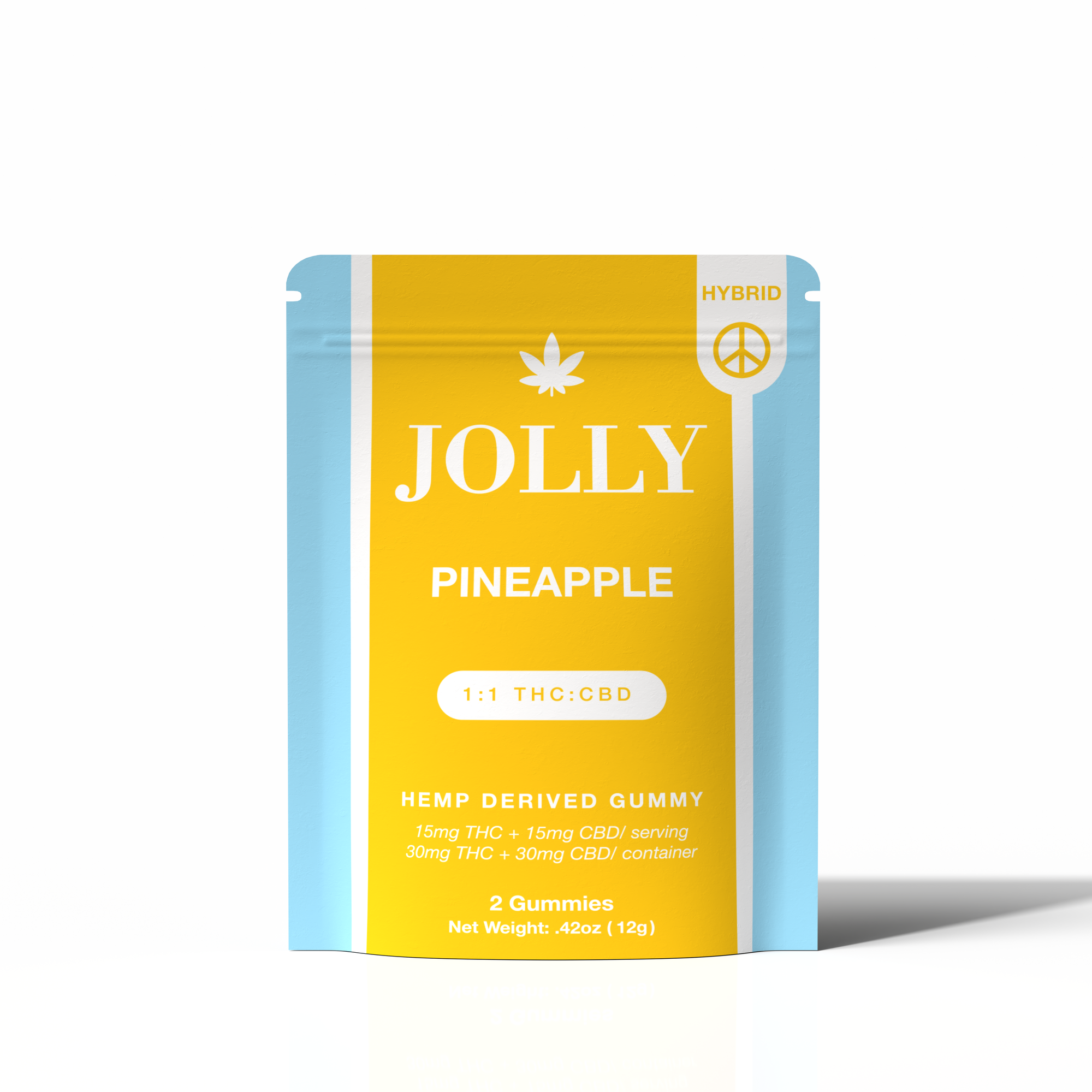 15MG PINEAPPLE GUMMIES - JOLLY