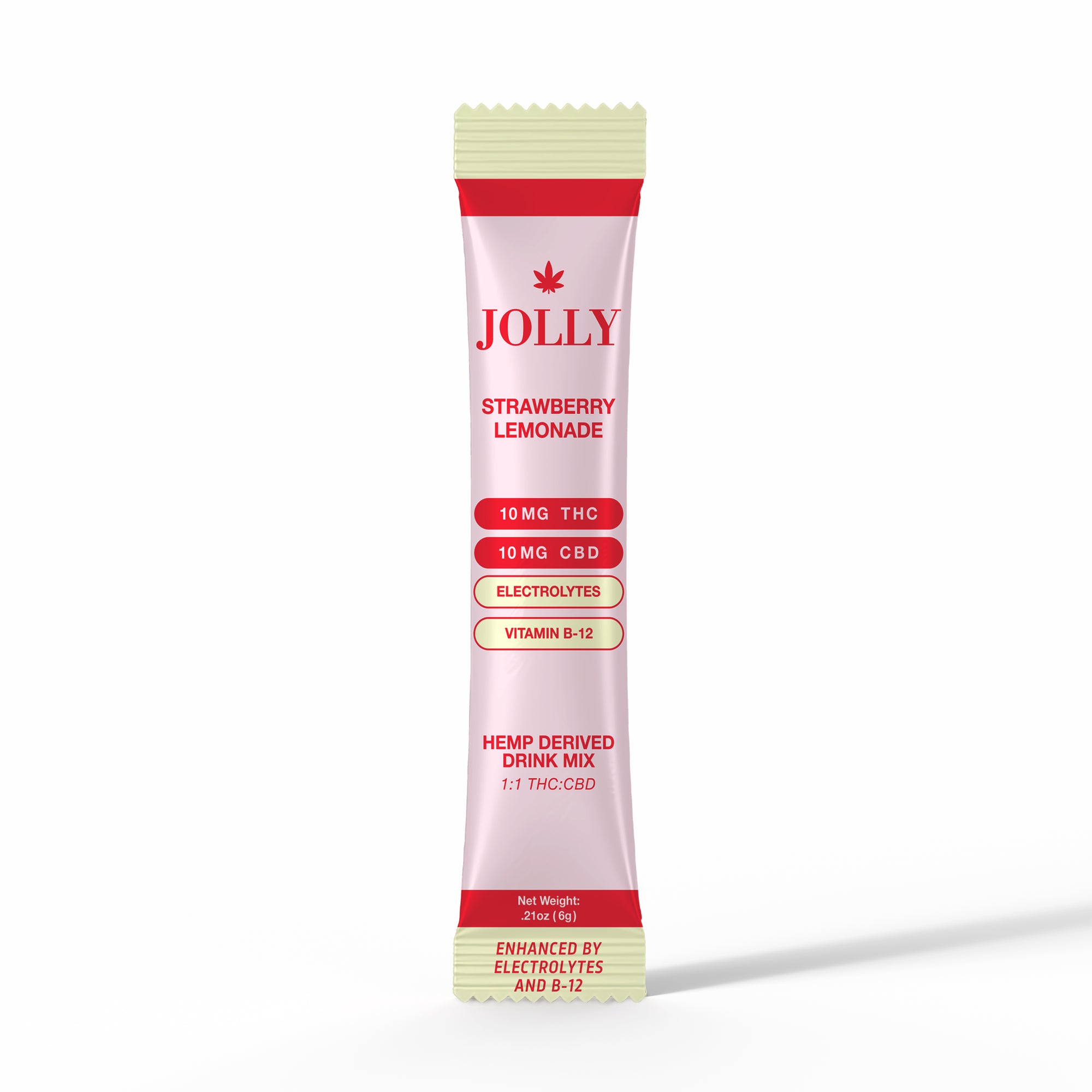 10MG STRAWBERRY LEMONADE DRINK MIX - JOLLY
