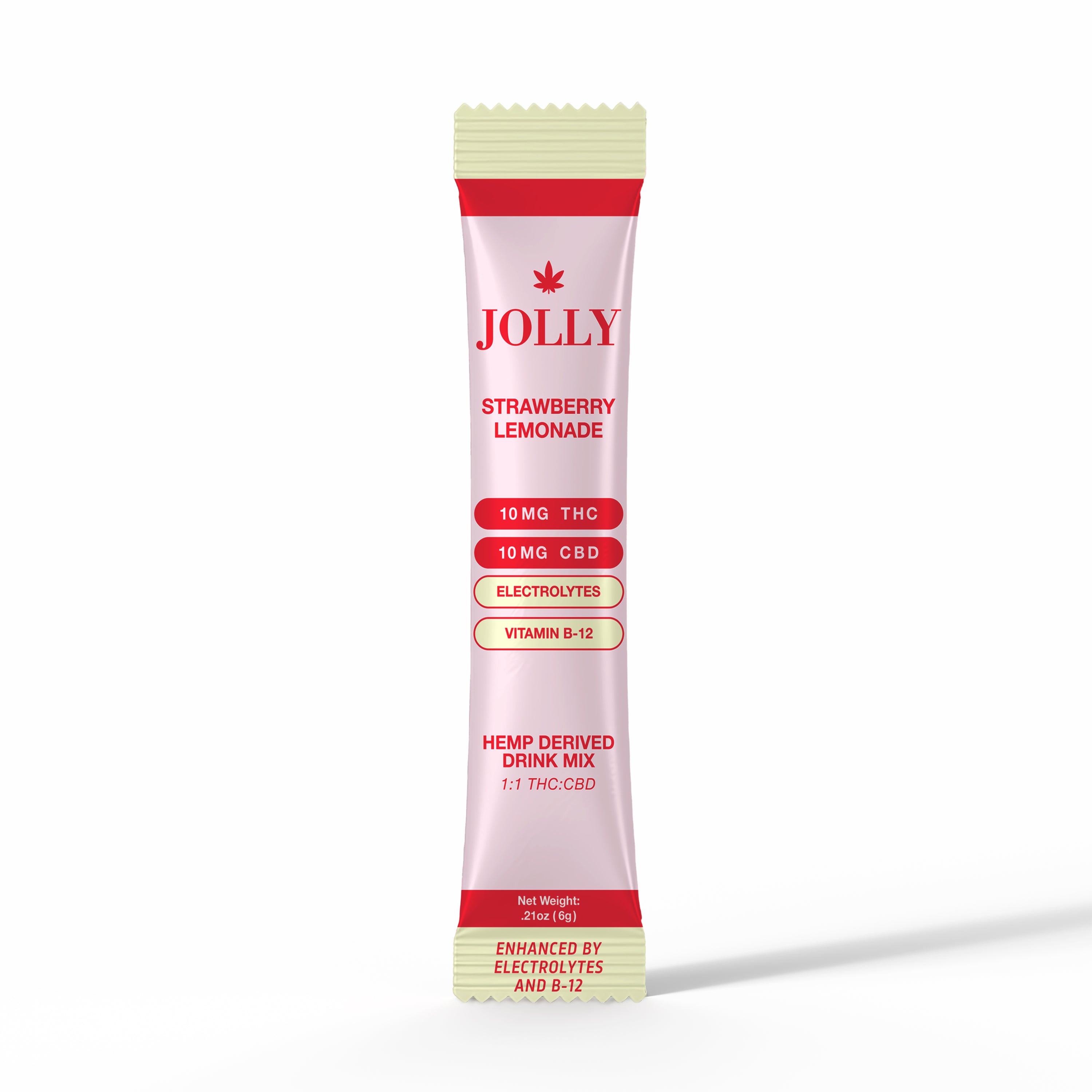 10MG STRAWBERRY LEMONADE DRINK MIX - JOLLY