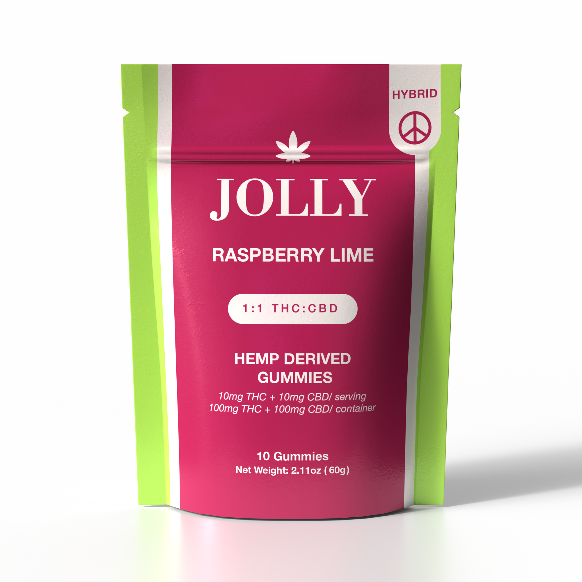 10MG RASPBERRY LIME GUMMIES