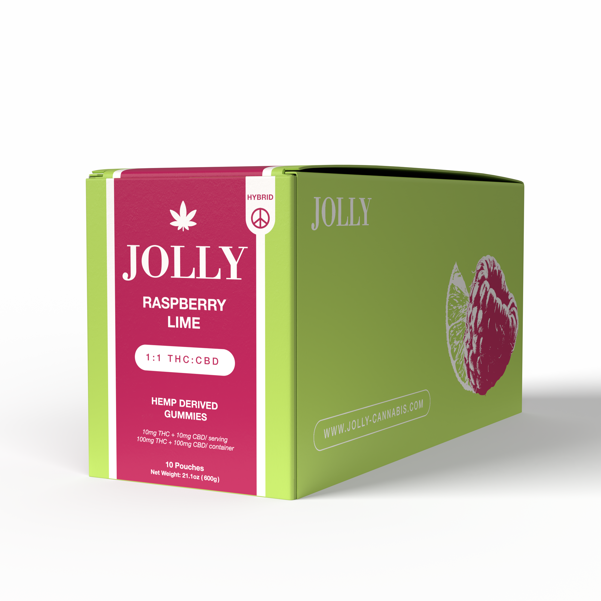 10MG RASPBERRY LIME GUMMIES