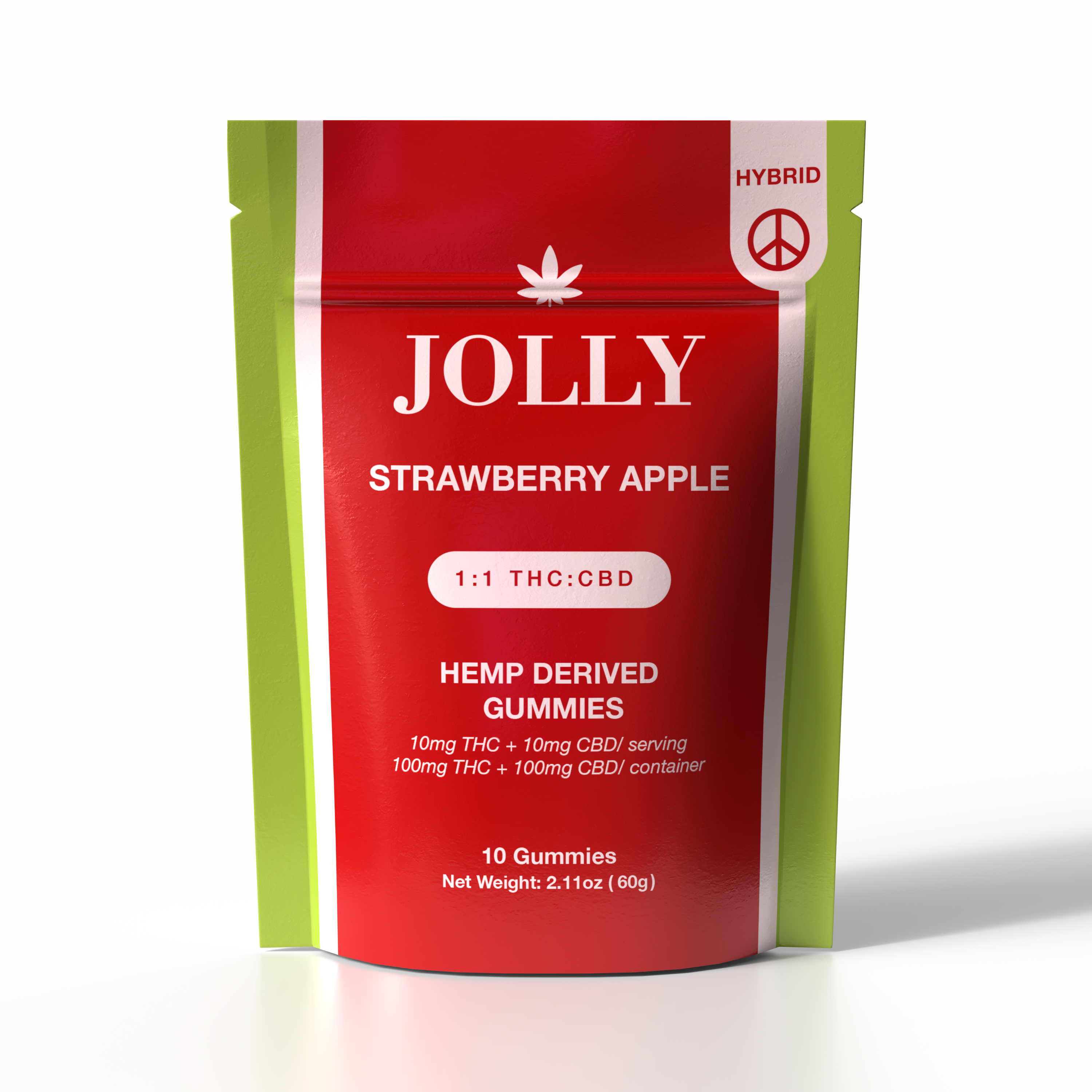 10MG STRAWBERRY APPLE GUMMIES