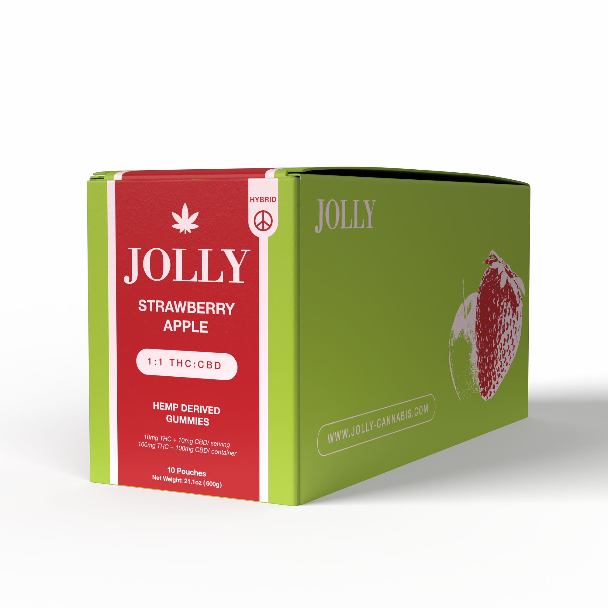 10MG STRAWBERRY APPLE GUMMIES