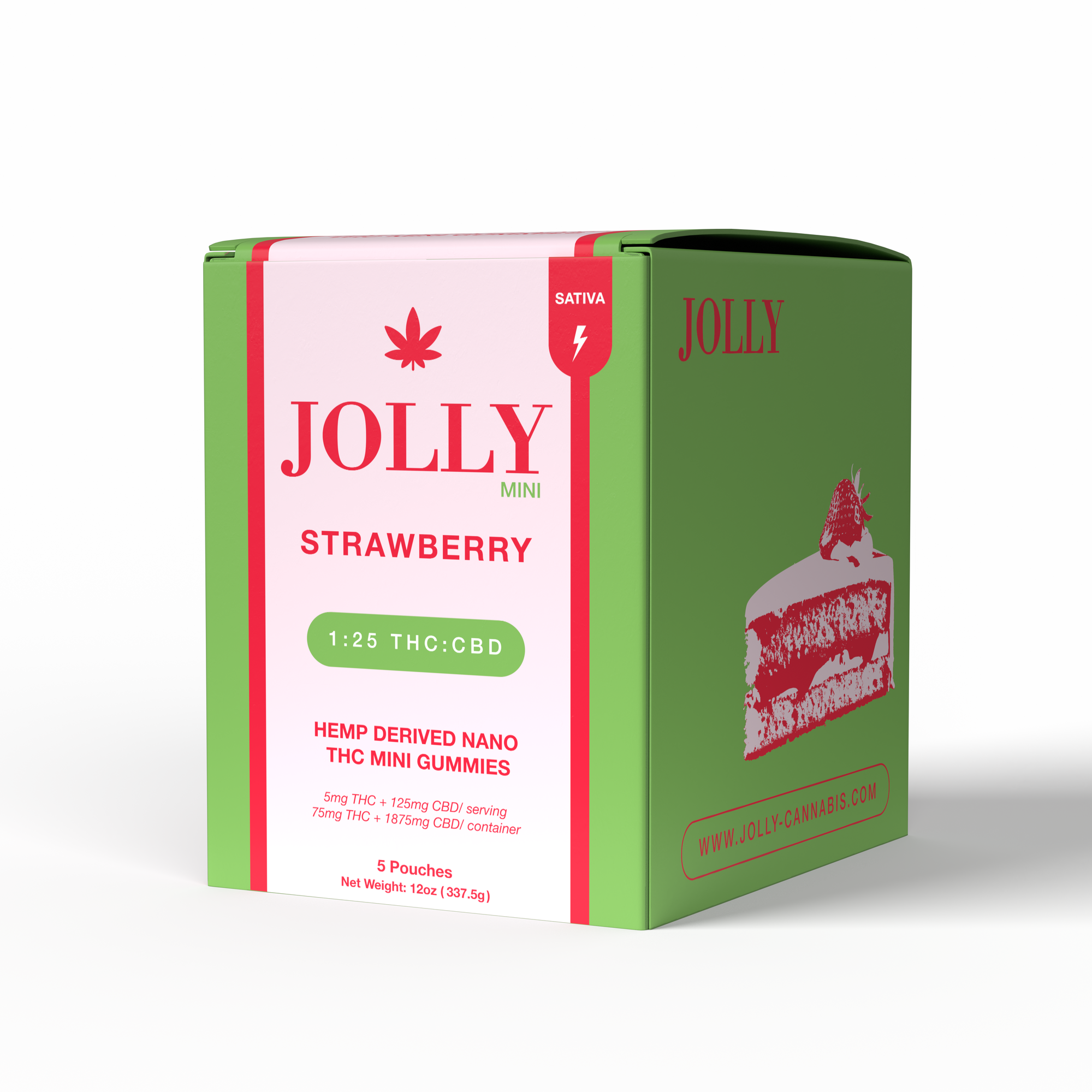 5 MG STRAWBERRY GUMMIES - JOLLY