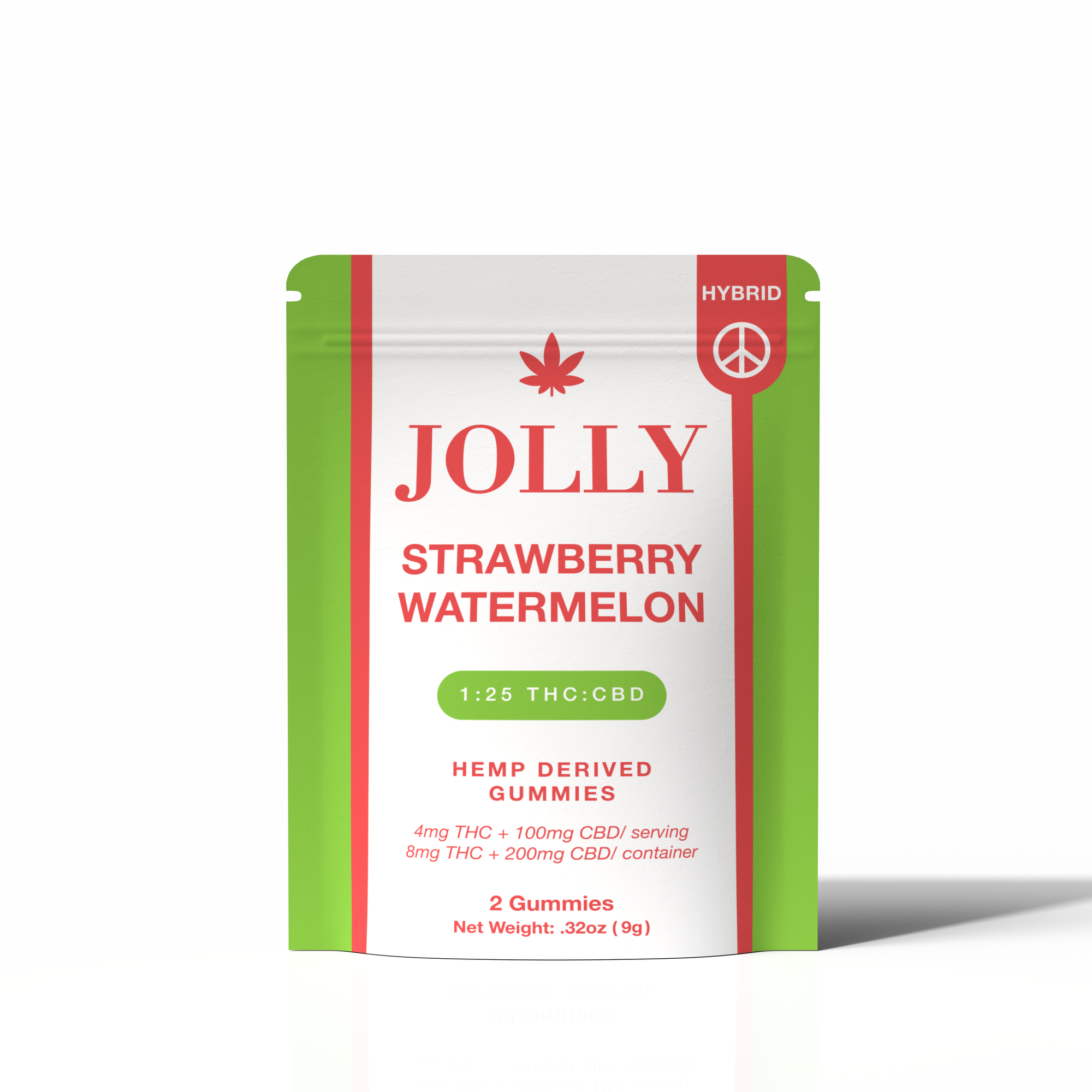4MG STRAWBERRY WATERMELON GUMMIES - JOLLY