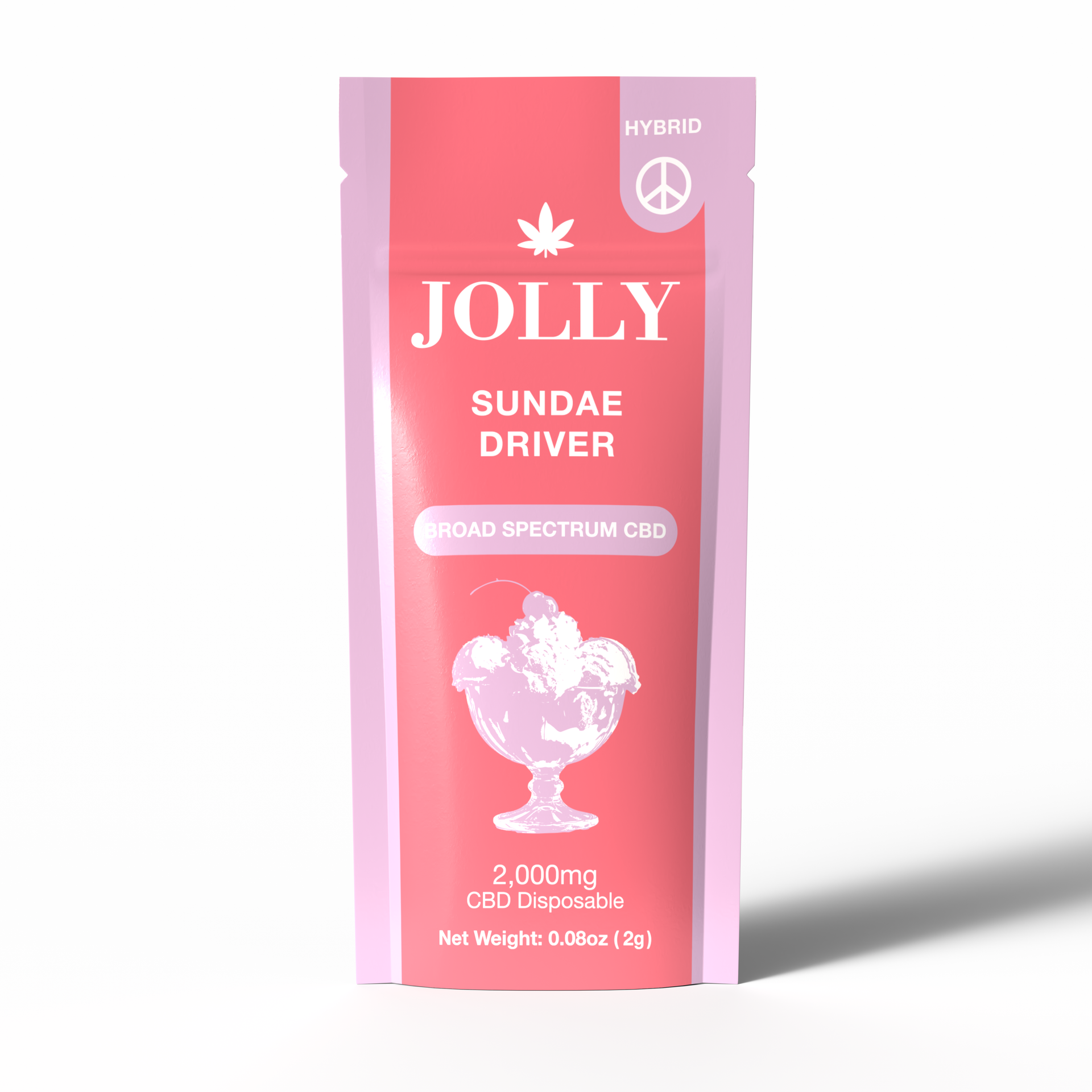 JOLLY Sundae Driver CBD Disposable