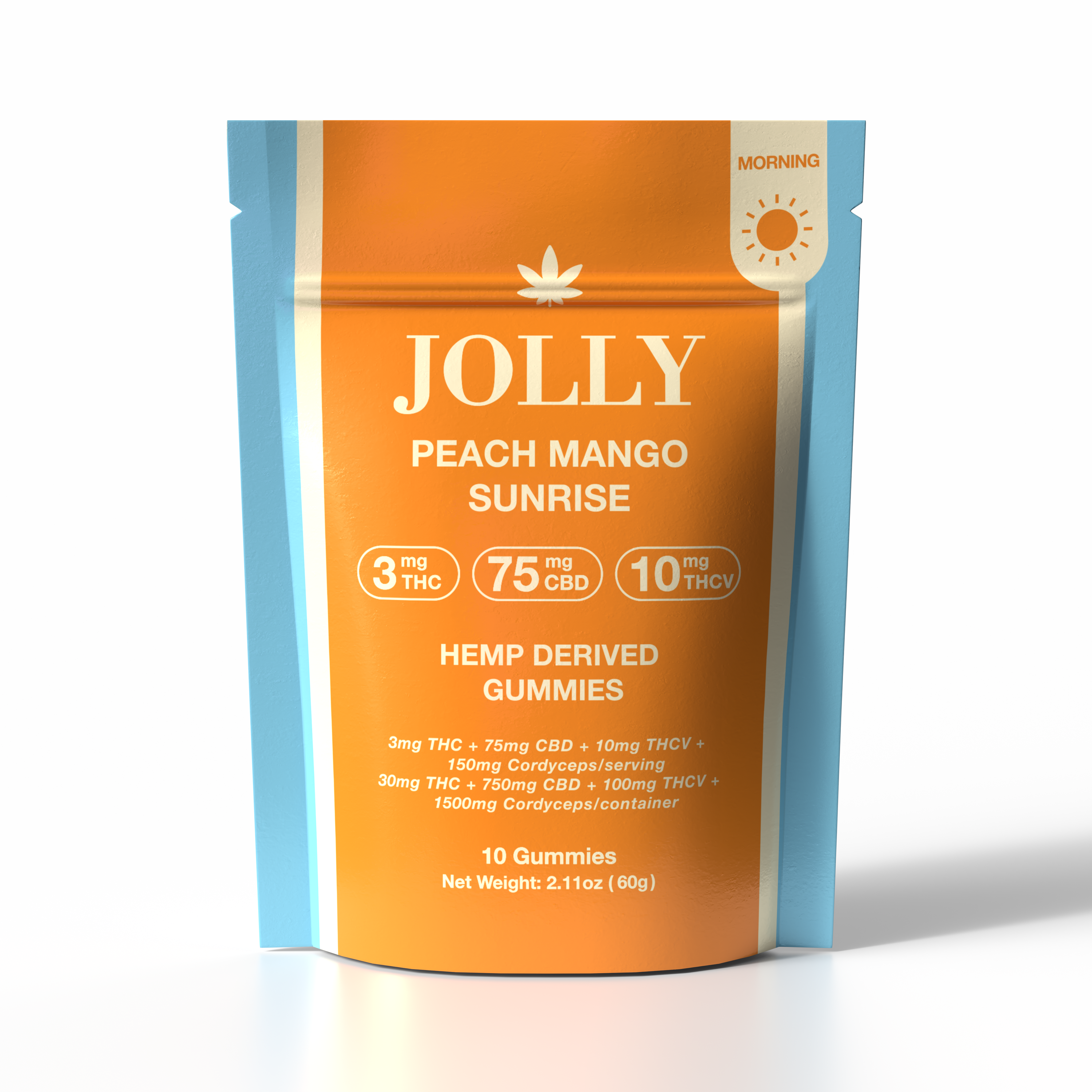 3MG PEACH MANGO SUNRISE GUMMIES
