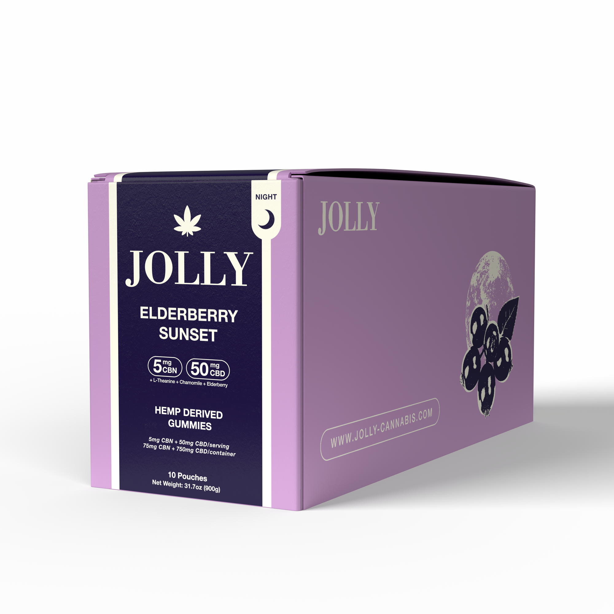 CBD ELDERBERRY SUNSET GUMMIES