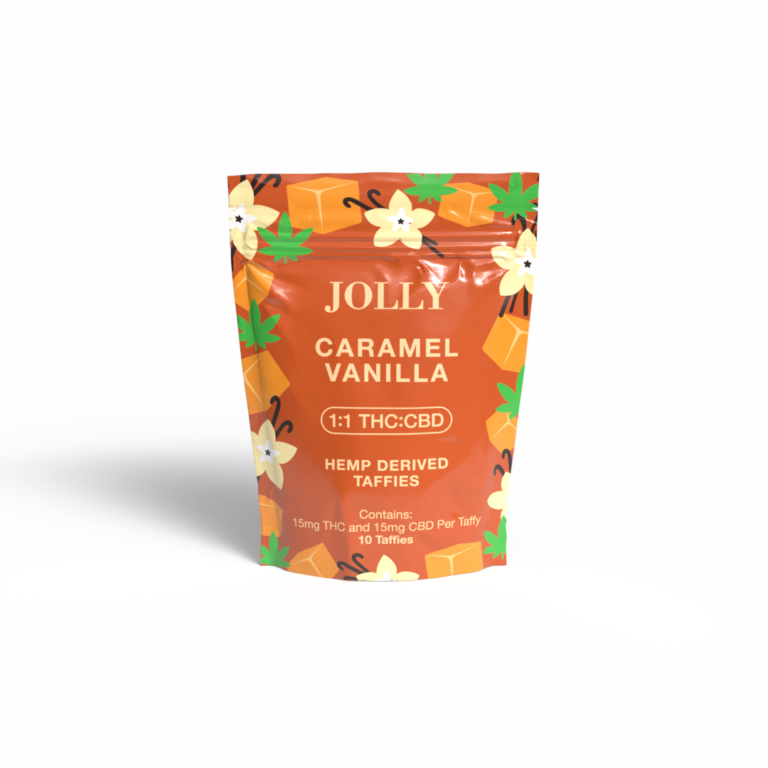 CARAMEL VANILLA 10 COUNT TAFFIES