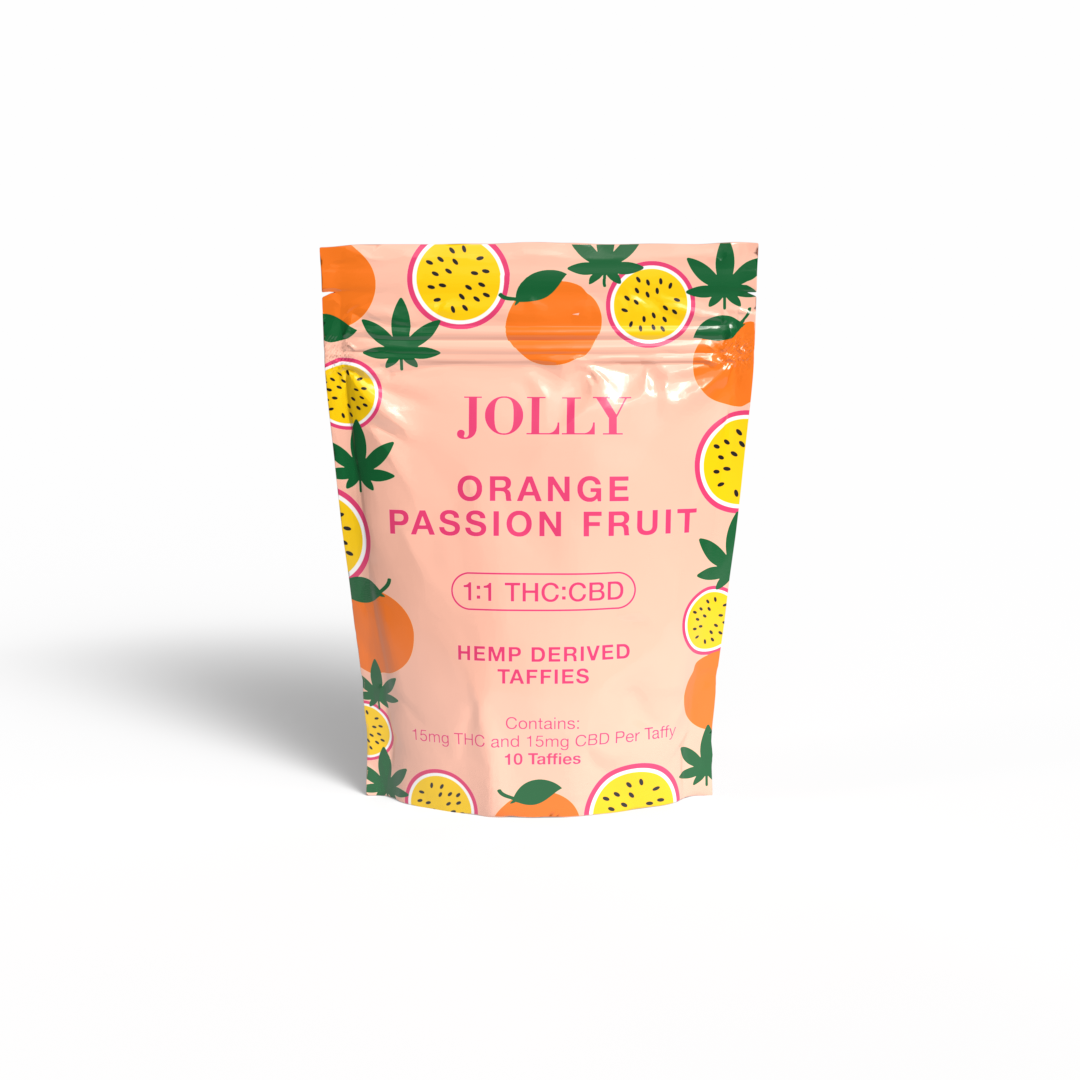 ORANGE PASSION FRUIT 15 COUNT TAFFIES