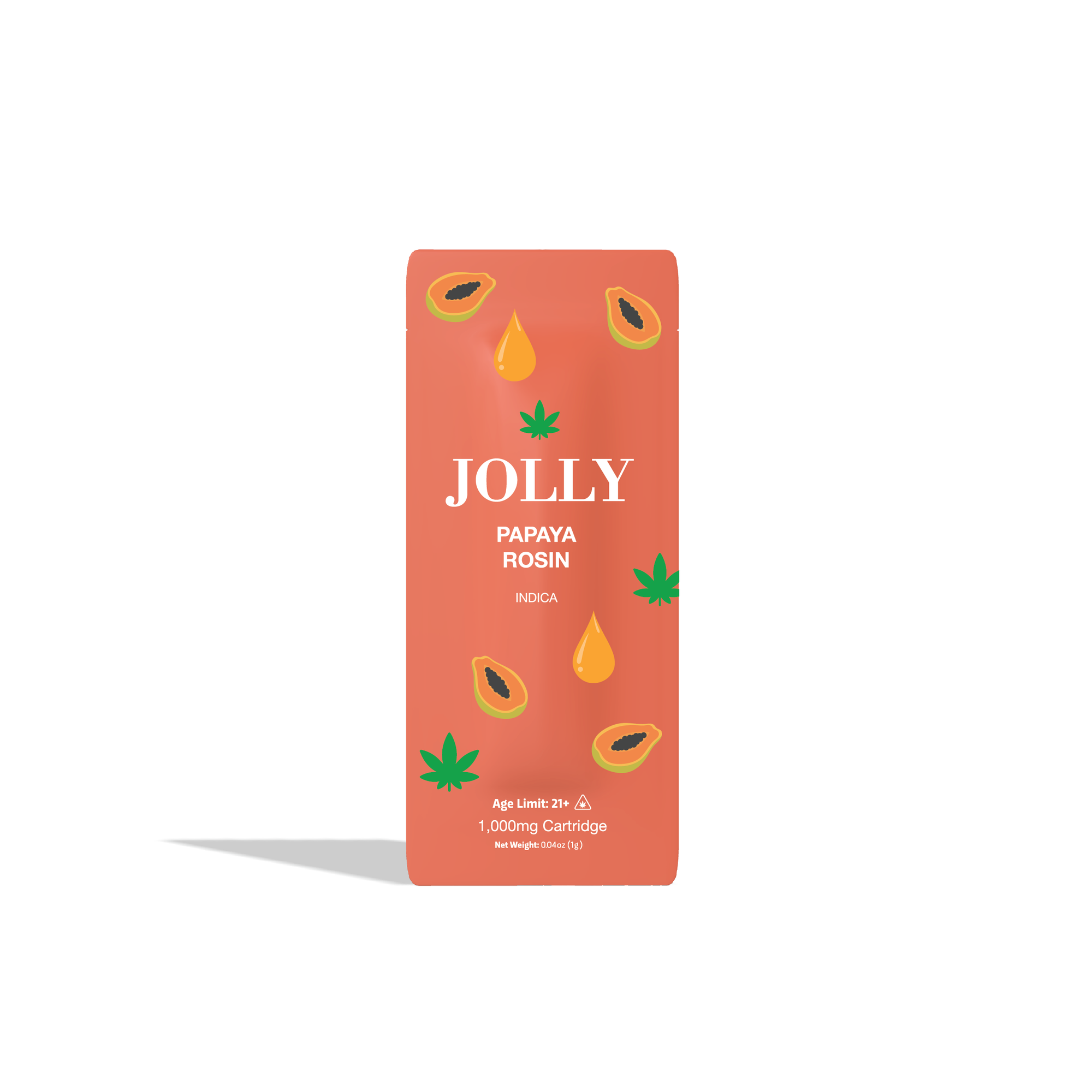 PAPAYA ROSIN CBD CARTRIDGE - INDICA