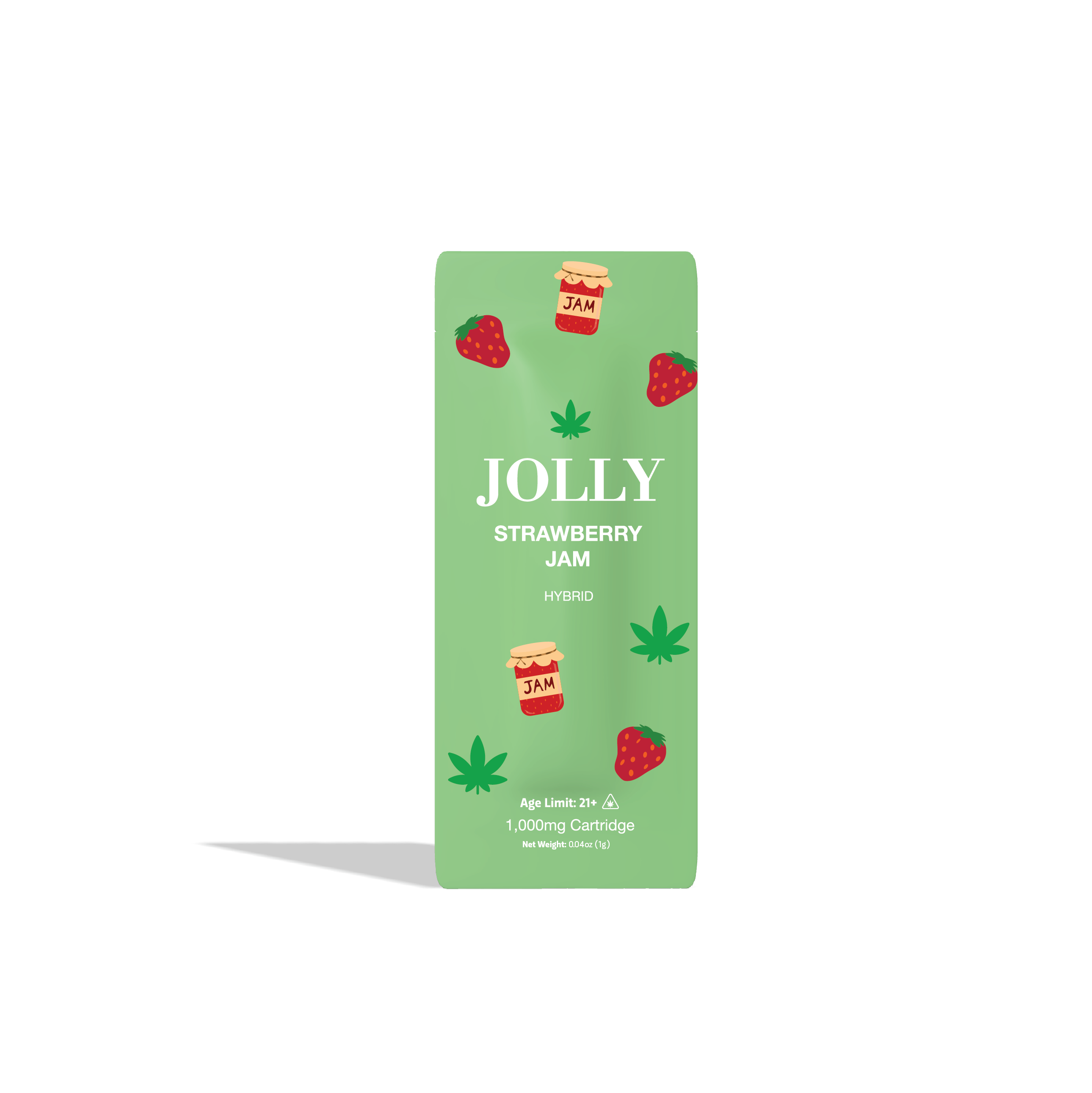 STRAWBERRY JAM CBD CARTRIDGE - HYBRID