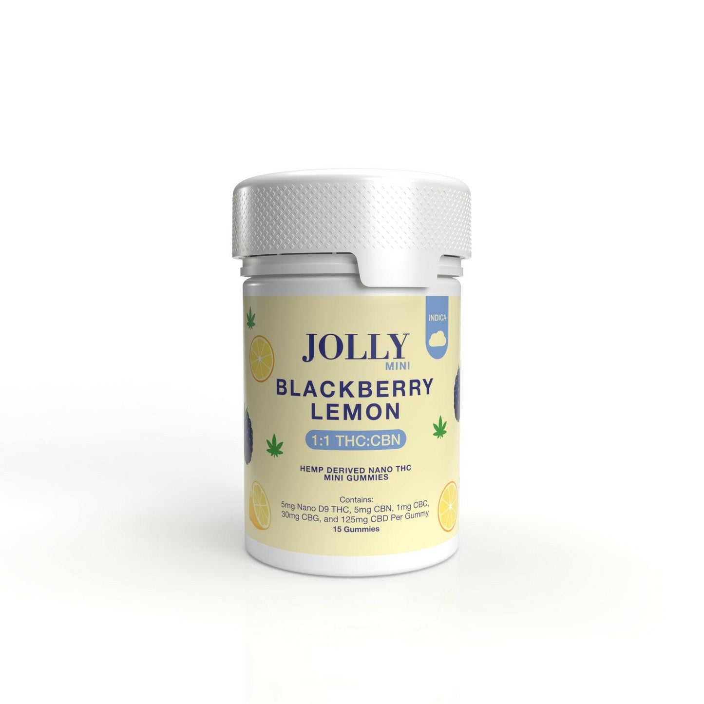 JOLLY - BLACKBERRY LEMON (INDICA) - Mini Gummies